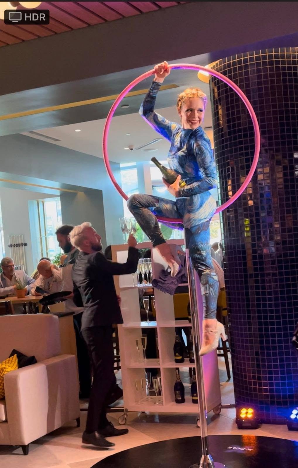 Aerial Bartending