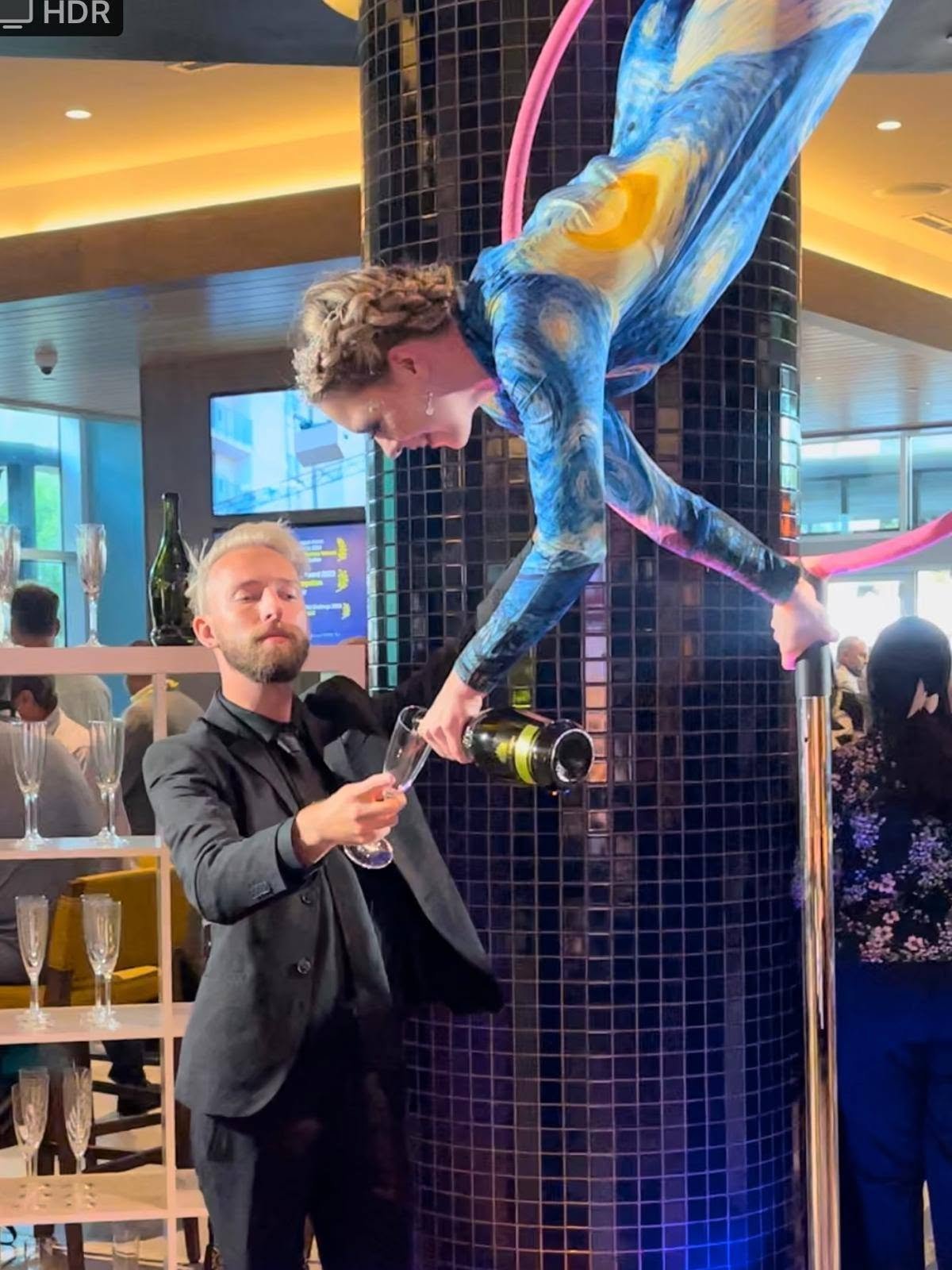 Aerial Bartending