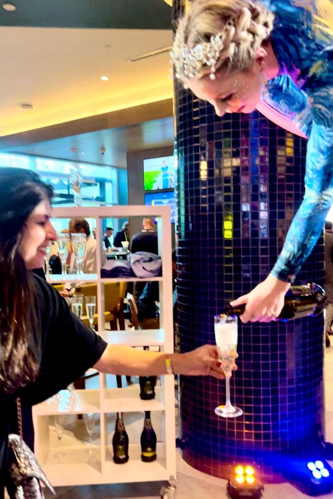 Aerial Bartending