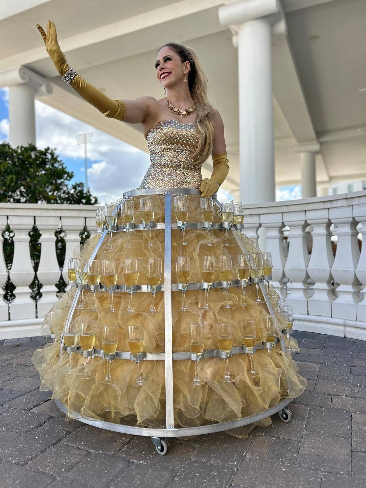 Champagne Dress