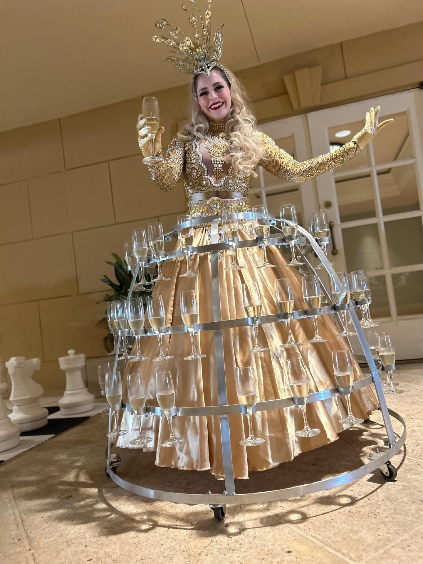Champagne Dress