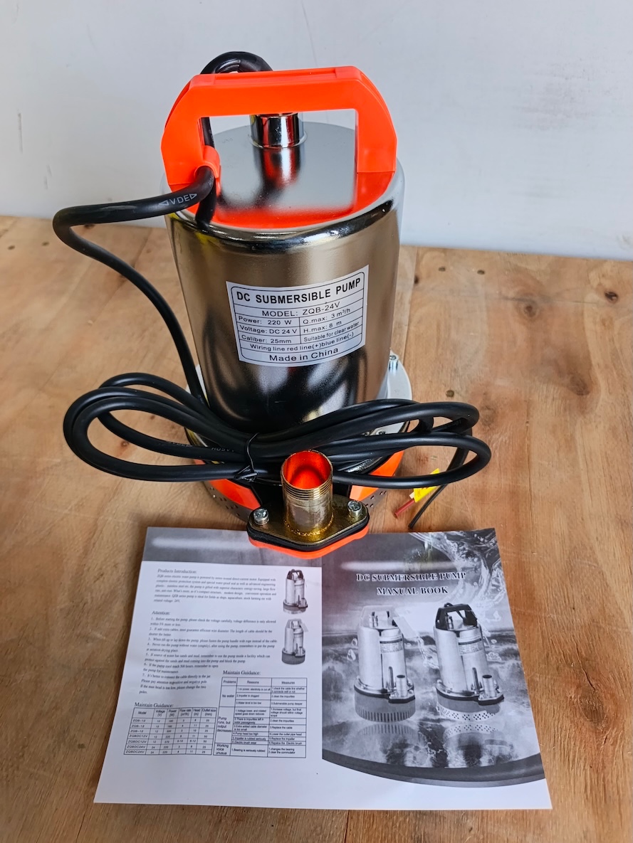 220W BRUSHED-MOTOR DC PUMP