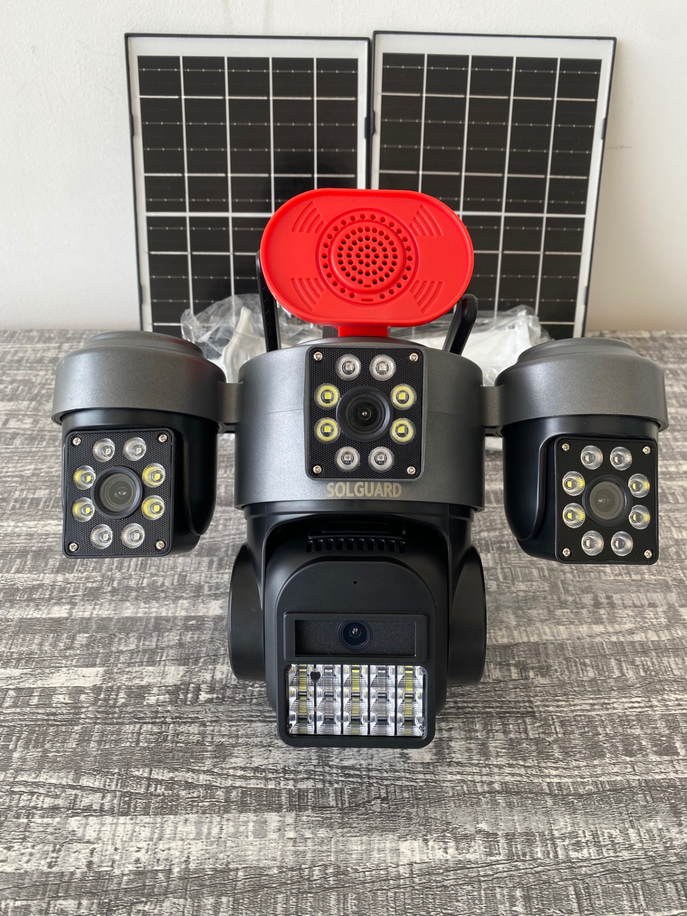 Solguard V780 AOV 4-lens Solar Camera with Siren