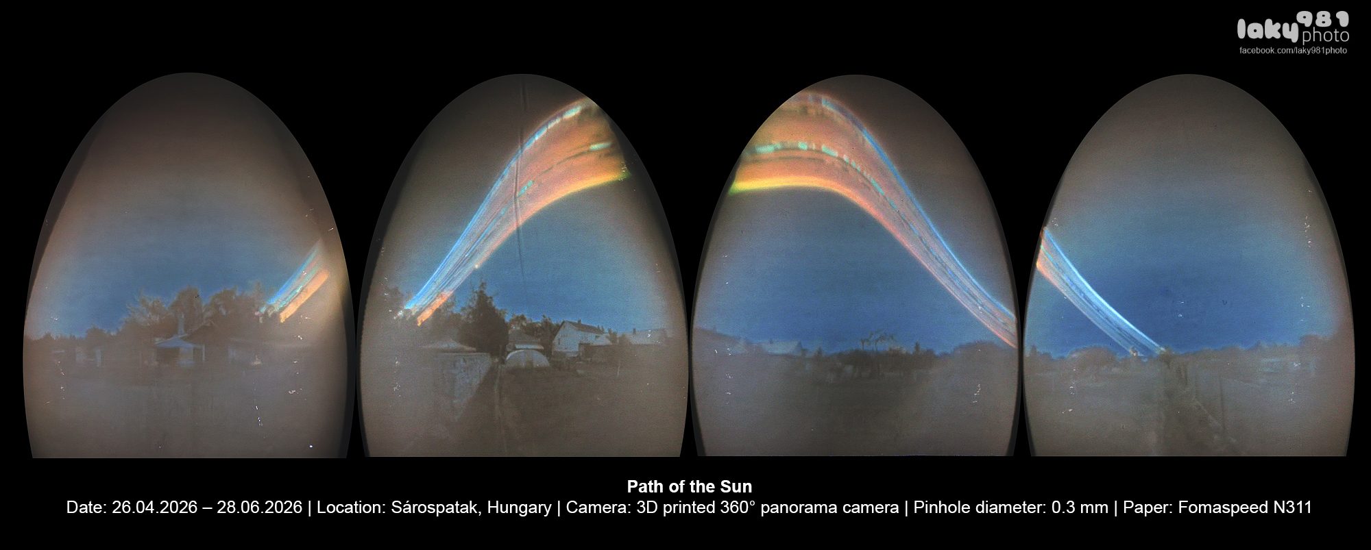 3D panorama pinhole camera