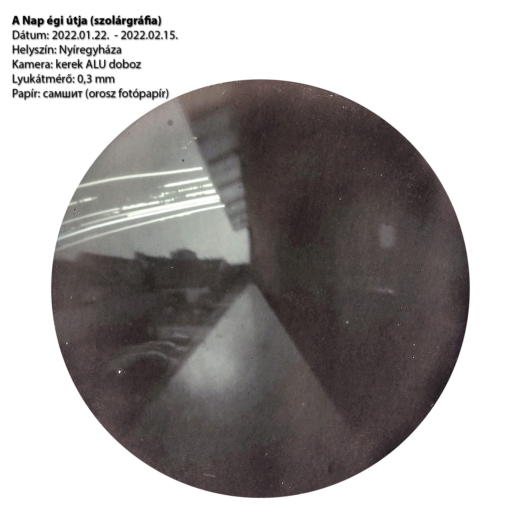 Round camera test / Kerek alu dobot teszt