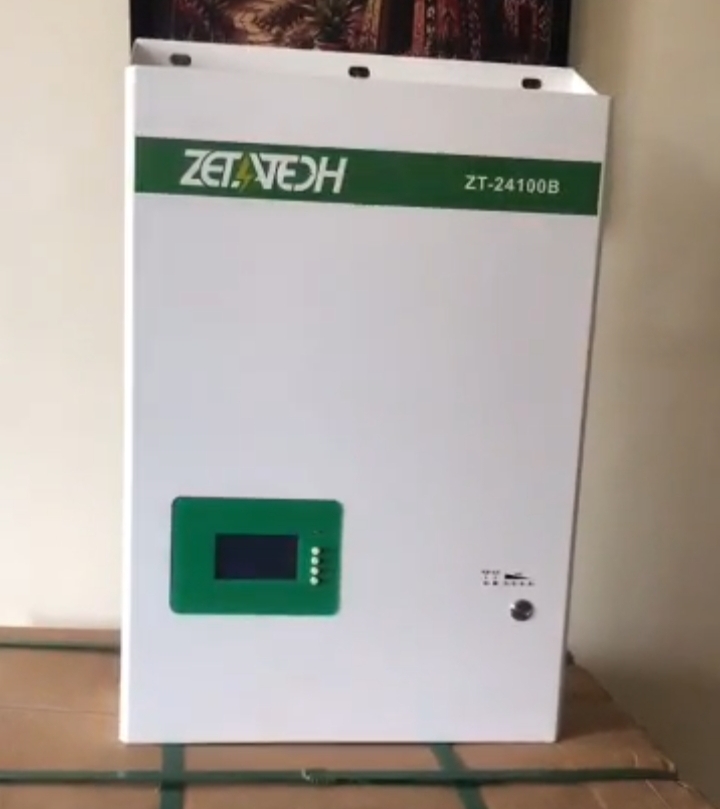 Zetatech 2.5kWh 24V low-voltage wall-mounted lithium battery (ZT-24100B) 