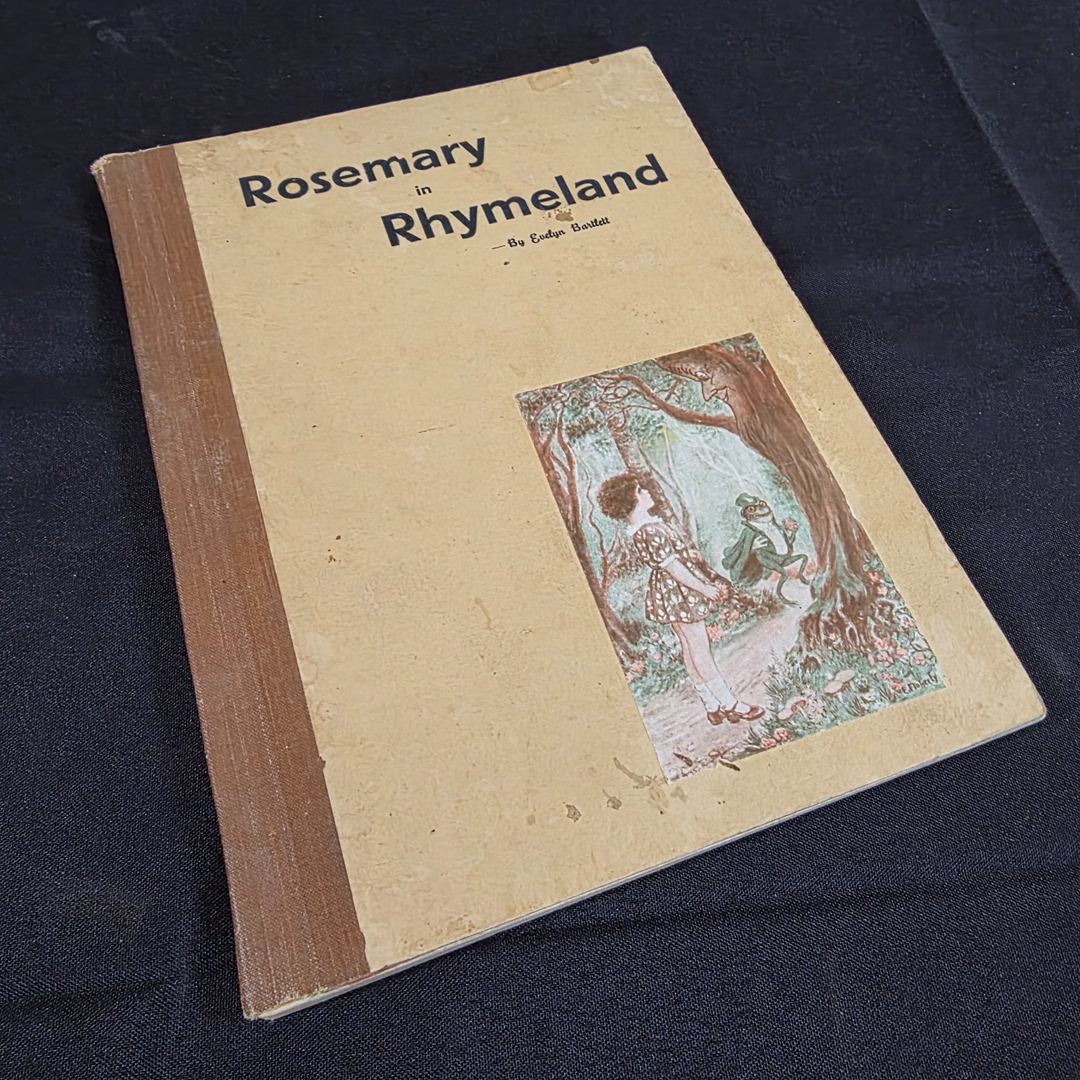 Vintage Perth Published Book: Rosemary in Rhymeland by Evelyn Bartlett — Lot 144, photograph 1