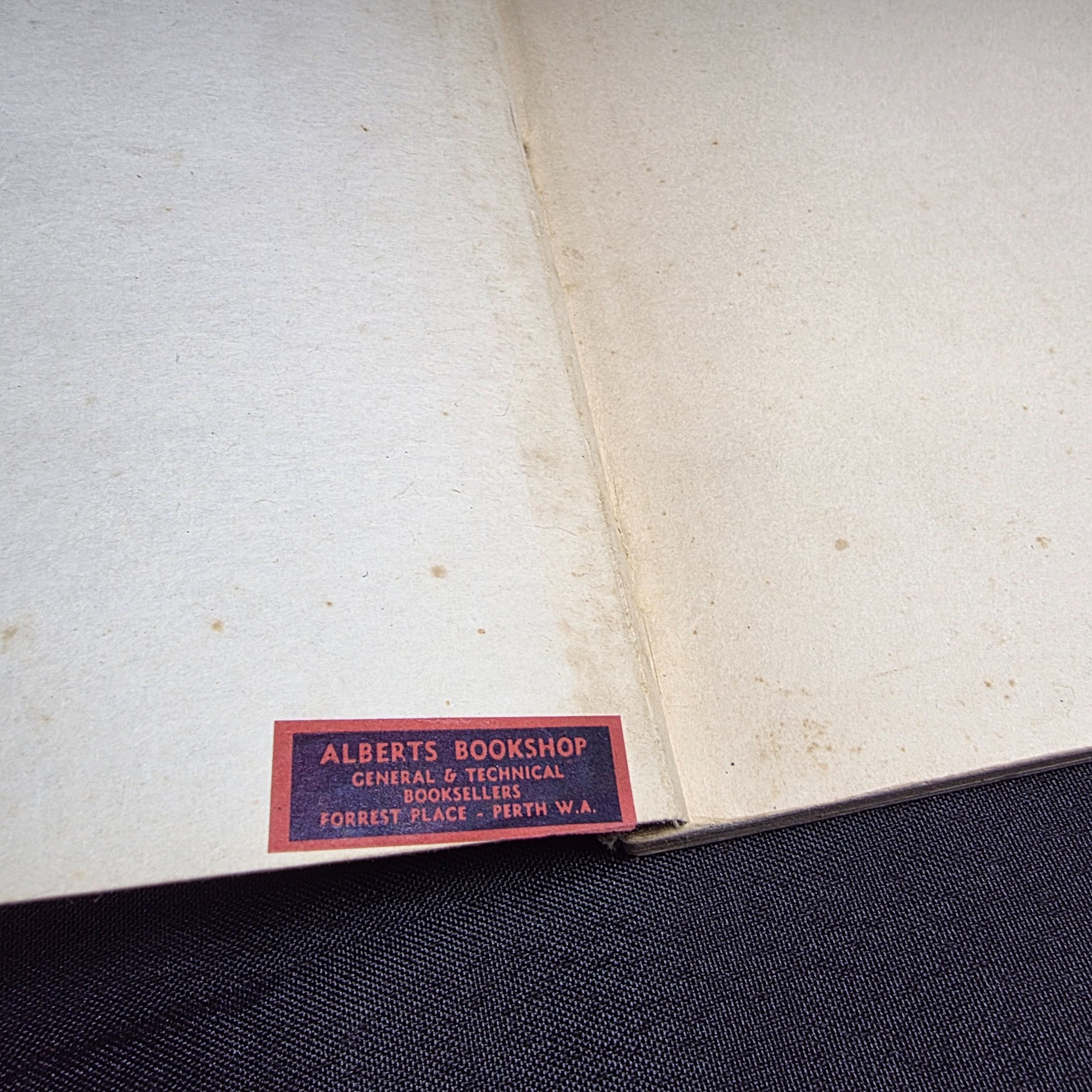 Vintage Perth Published Book: Rosemary in Rhymeland by Evelyn Bartlett — Lot 144, photograph 4