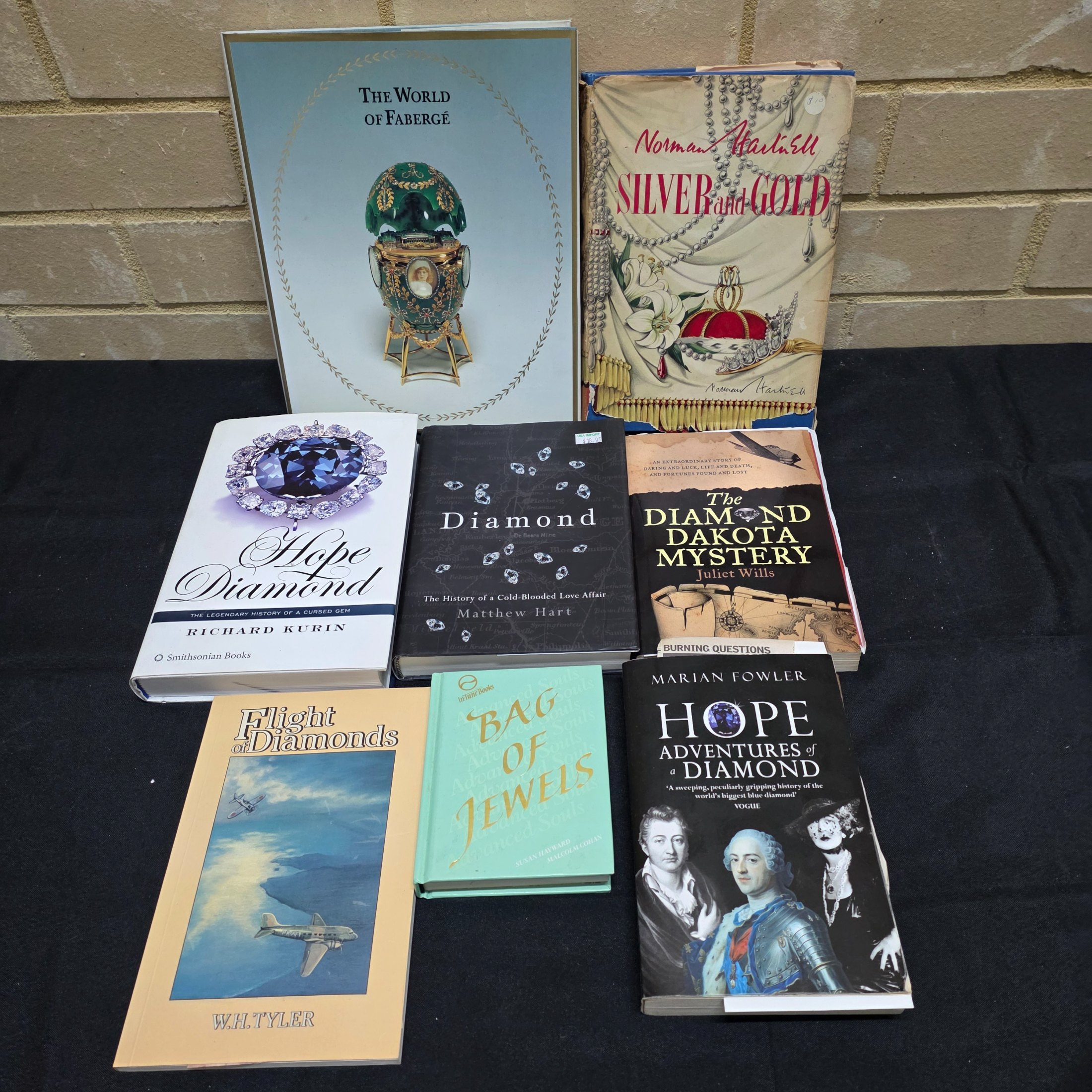 Collection of Nine Books on Diamonds, Jewels, and Precious Metals — Lot 151, photograph 1