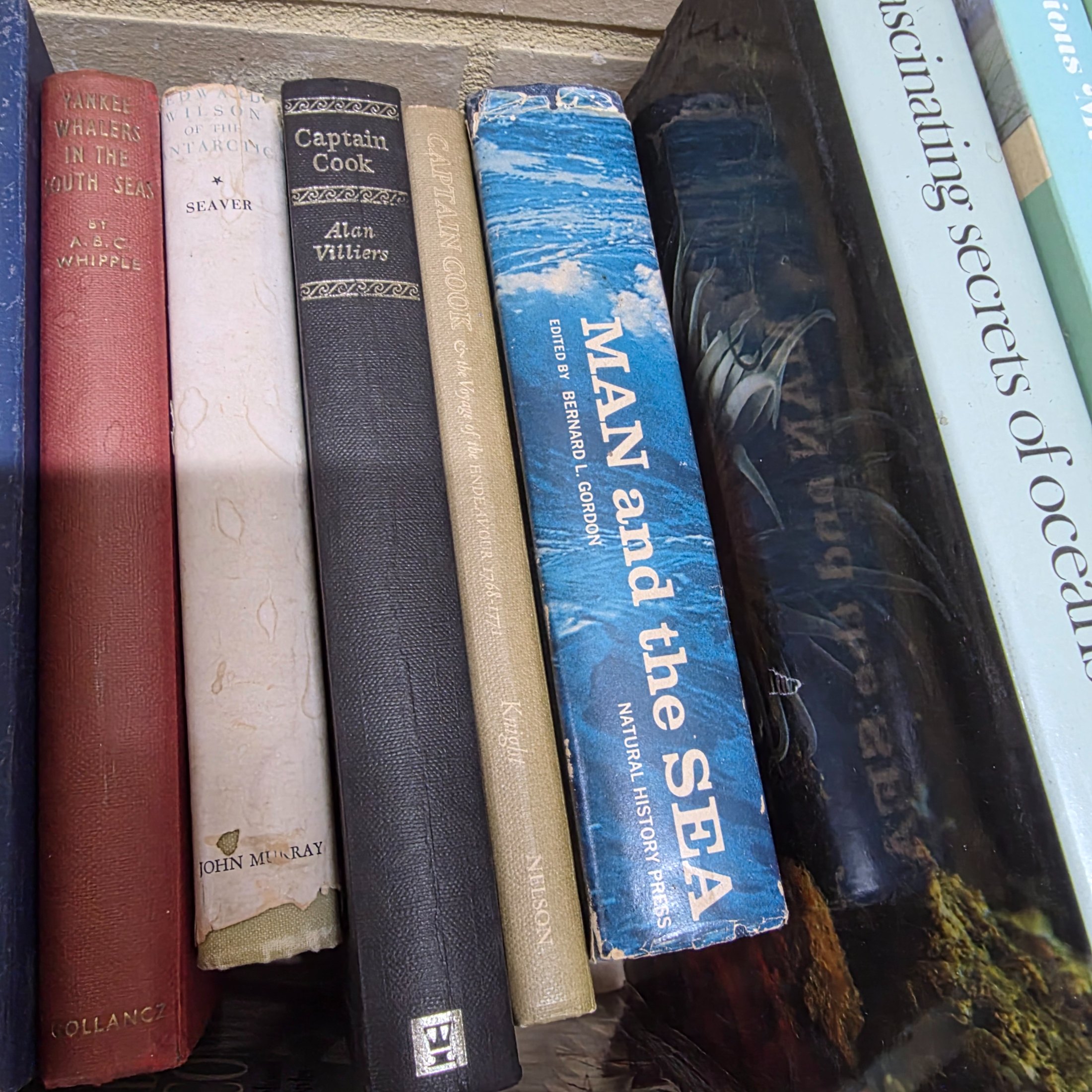 Collection of Vintage and Antique Maritime & Exploration Books — Lot 153, photograph 3