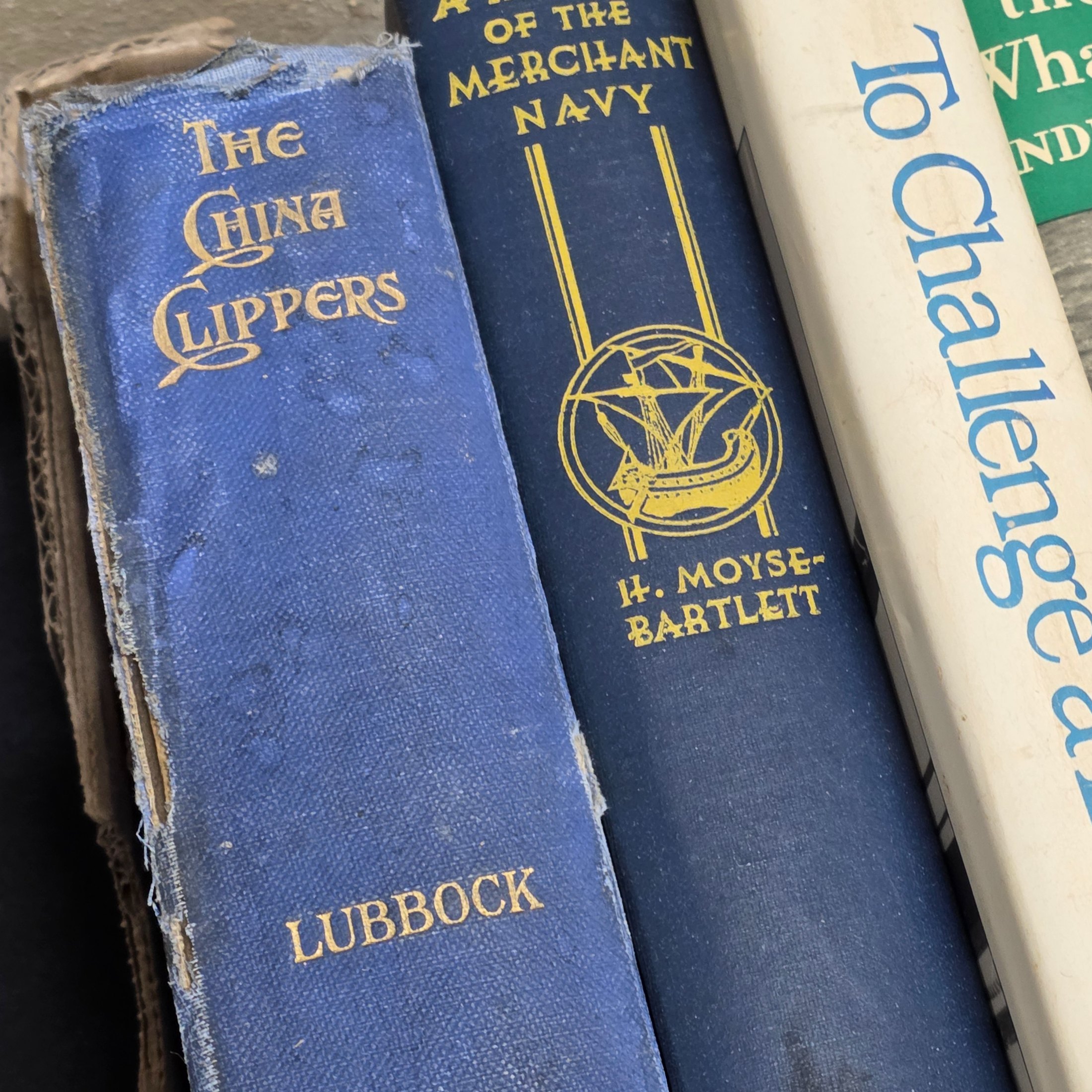 Collection of Vintage and Antique Maritime & Exploration Books — Lot 153, photograph 6