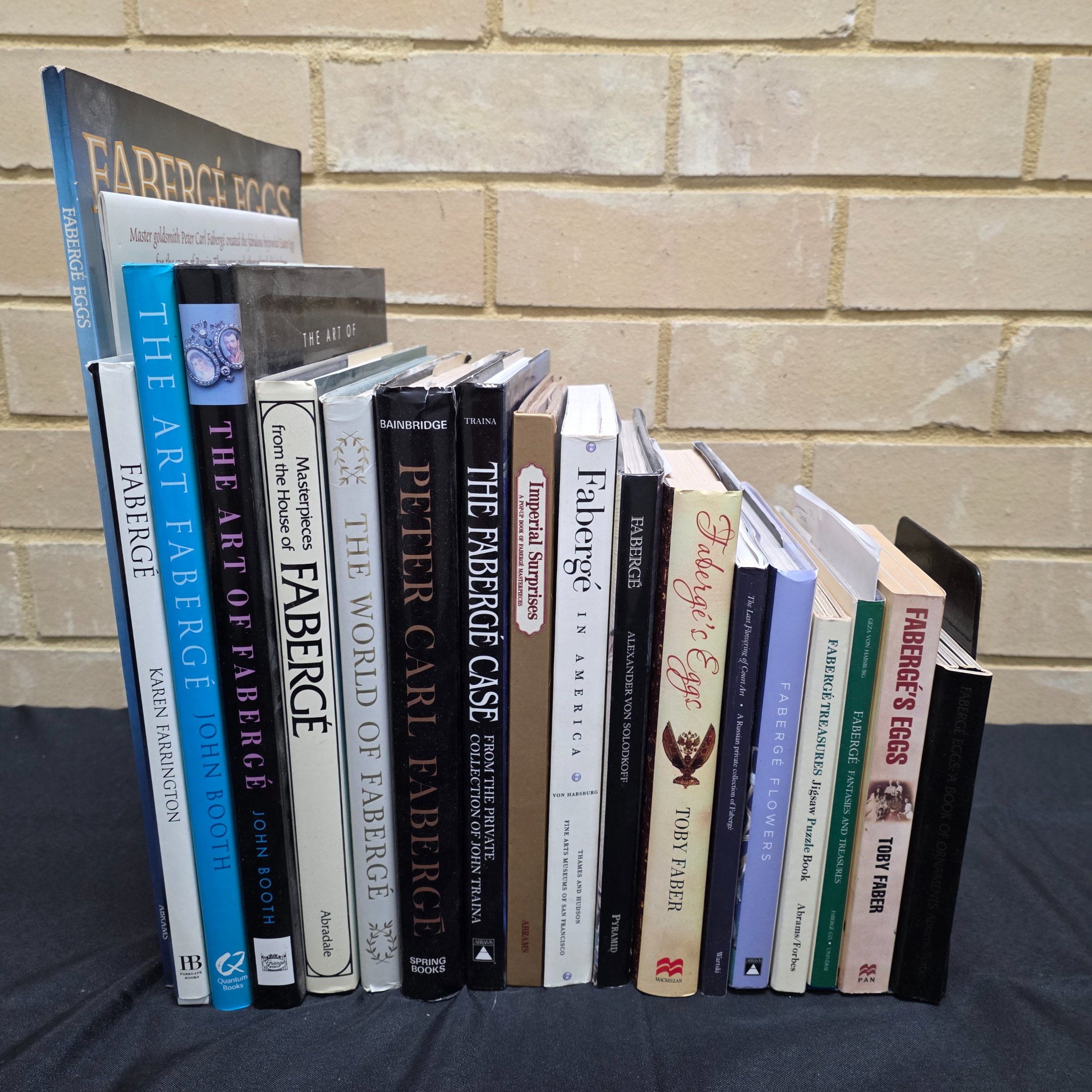 Large Collection of Books on Fabergé and Fabergé Eggs — Lot 156, photograph 1