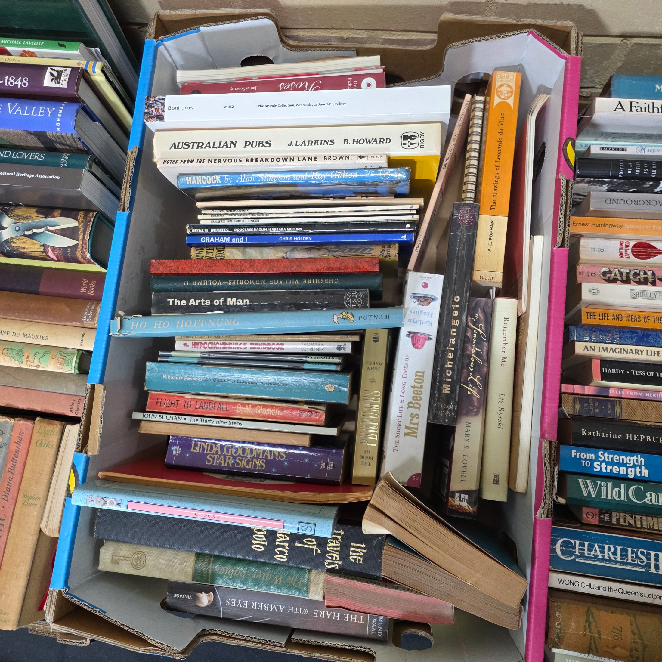 Large Lot of Assorted Books, Mixed Genres and Eras — Lot 157, photograph 5