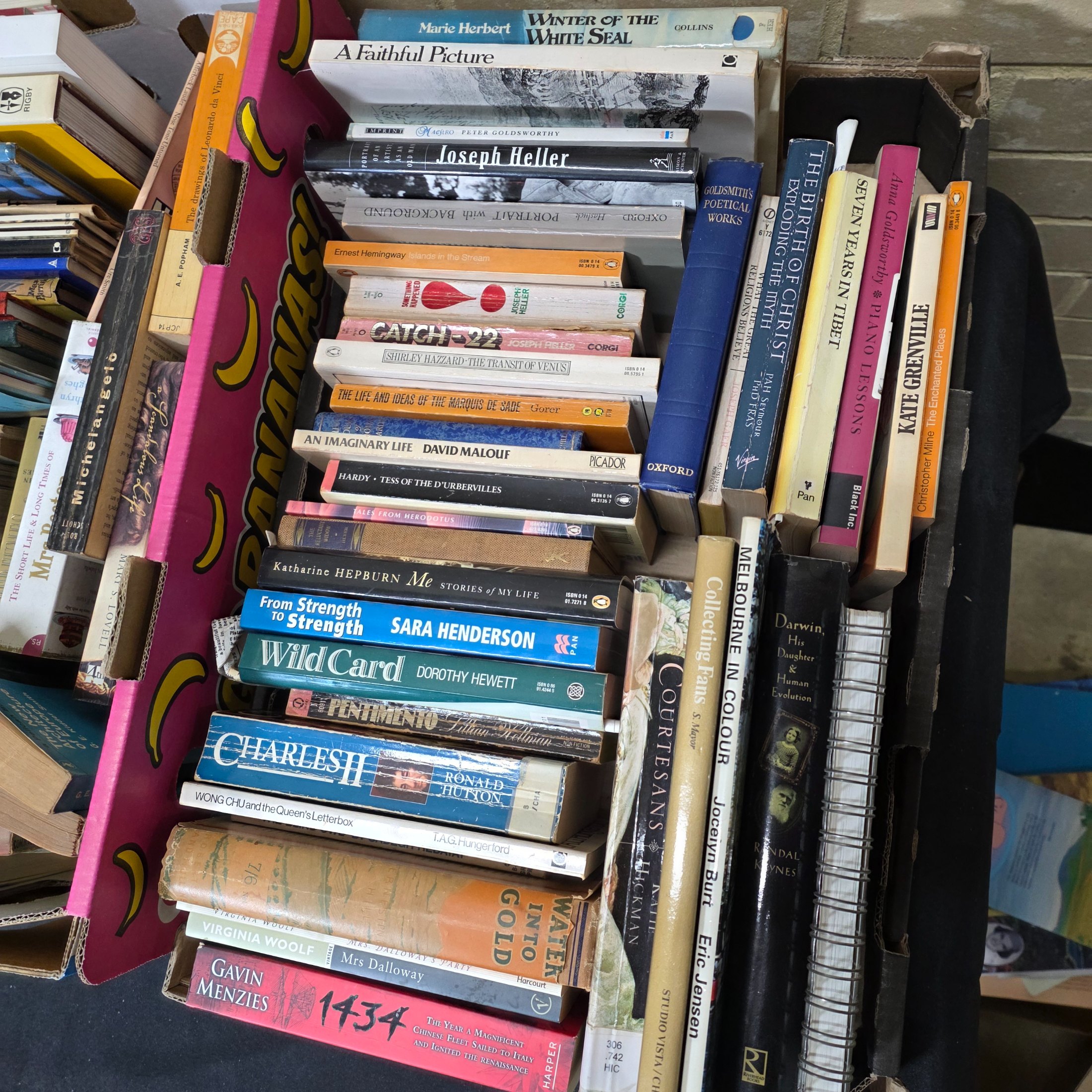 Large Lot of Assorted Books, Mixed Genres and Eras — Lot 157, photograph 6