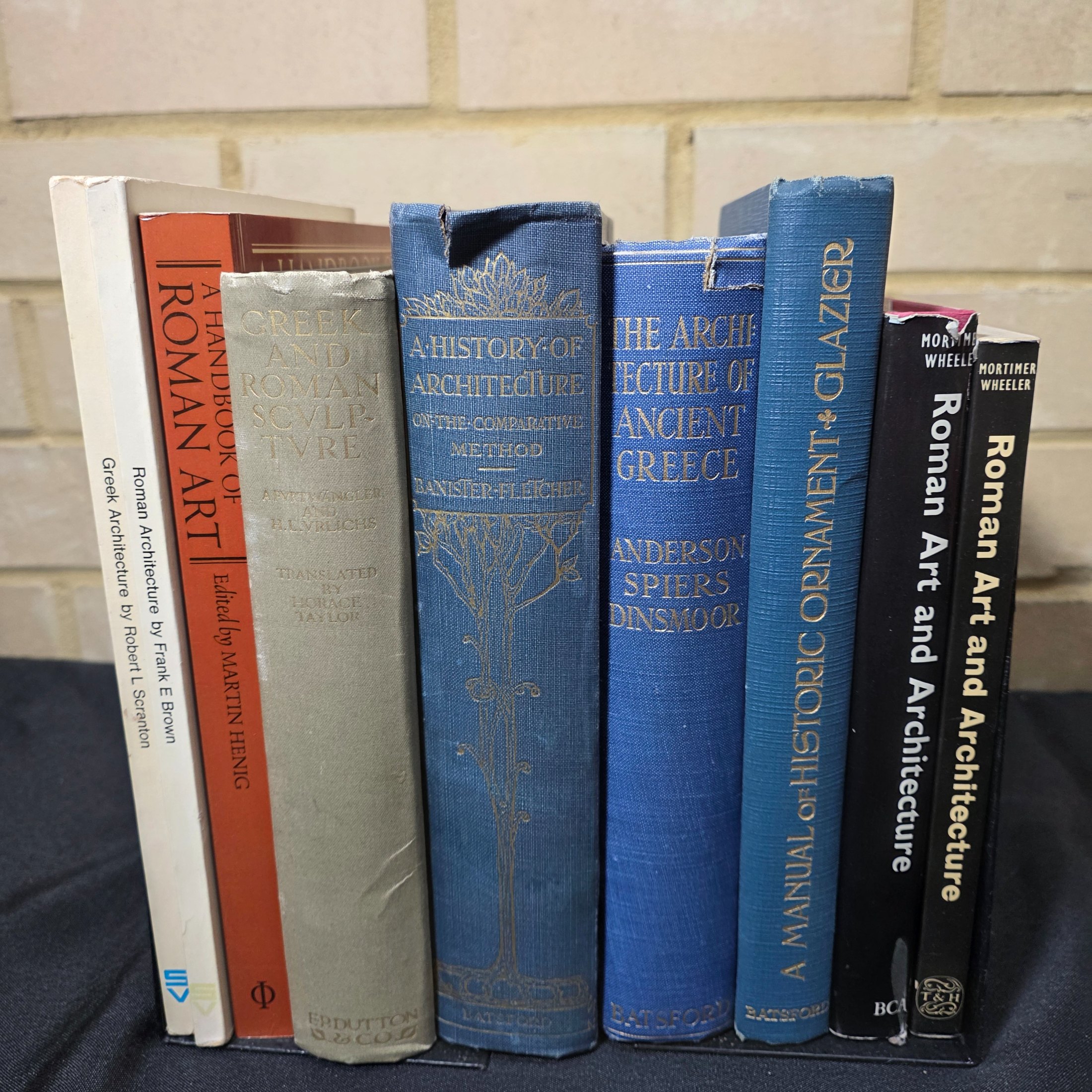 Lot of Vintage Architecture and Art History Books, c.1900-1940s — Lot 163, photograph 1