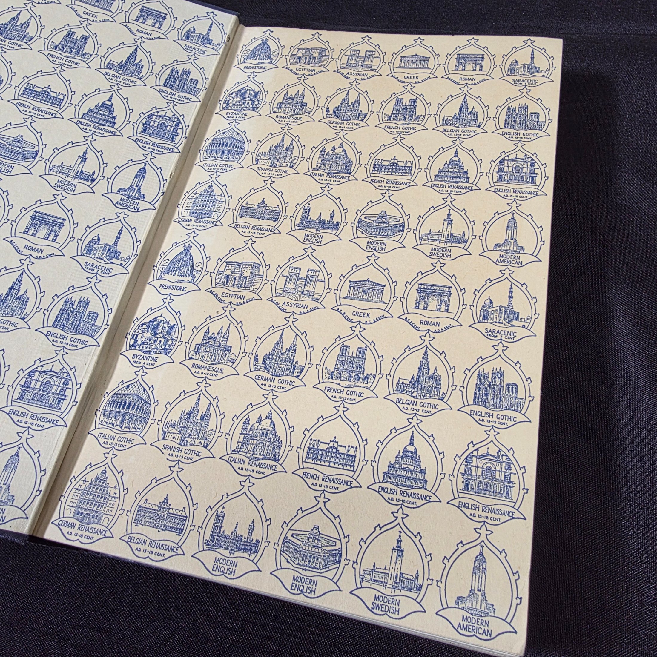 Lot of Vintage Architecture and Art History Books, c.1900-1940s — Lot 163, photograph 8