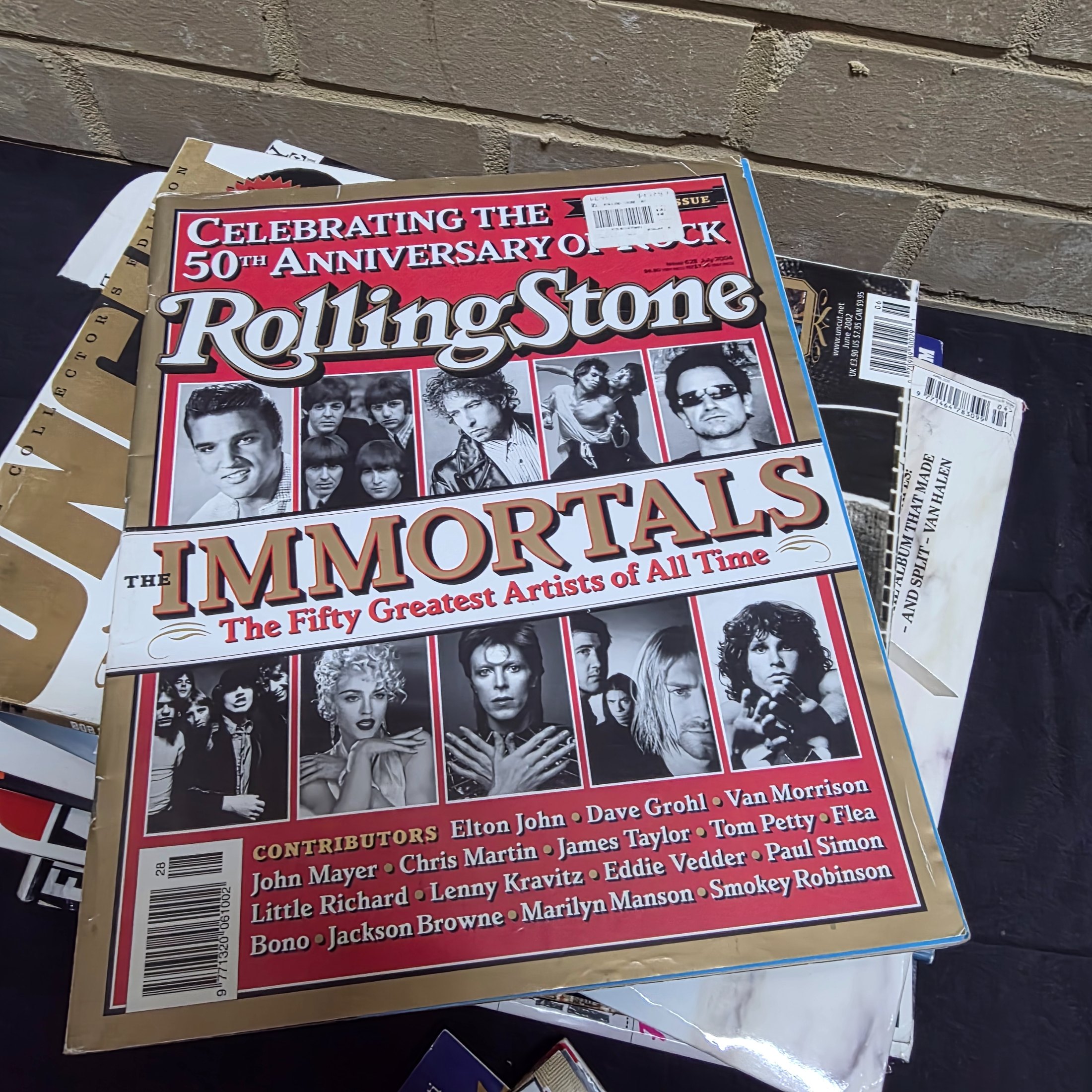 Lot of Vintage Music Magazines - Uncut, Rolling Stone, Record Collector, Mojo, Classic Rock — Lot 164, photograph 6