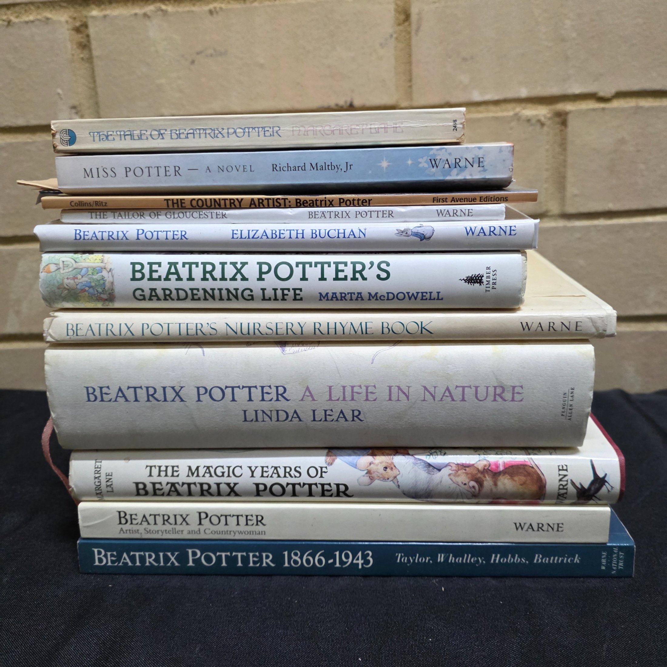 Lot of Beatrix Potter Related Books — Lot 171, photograph 1