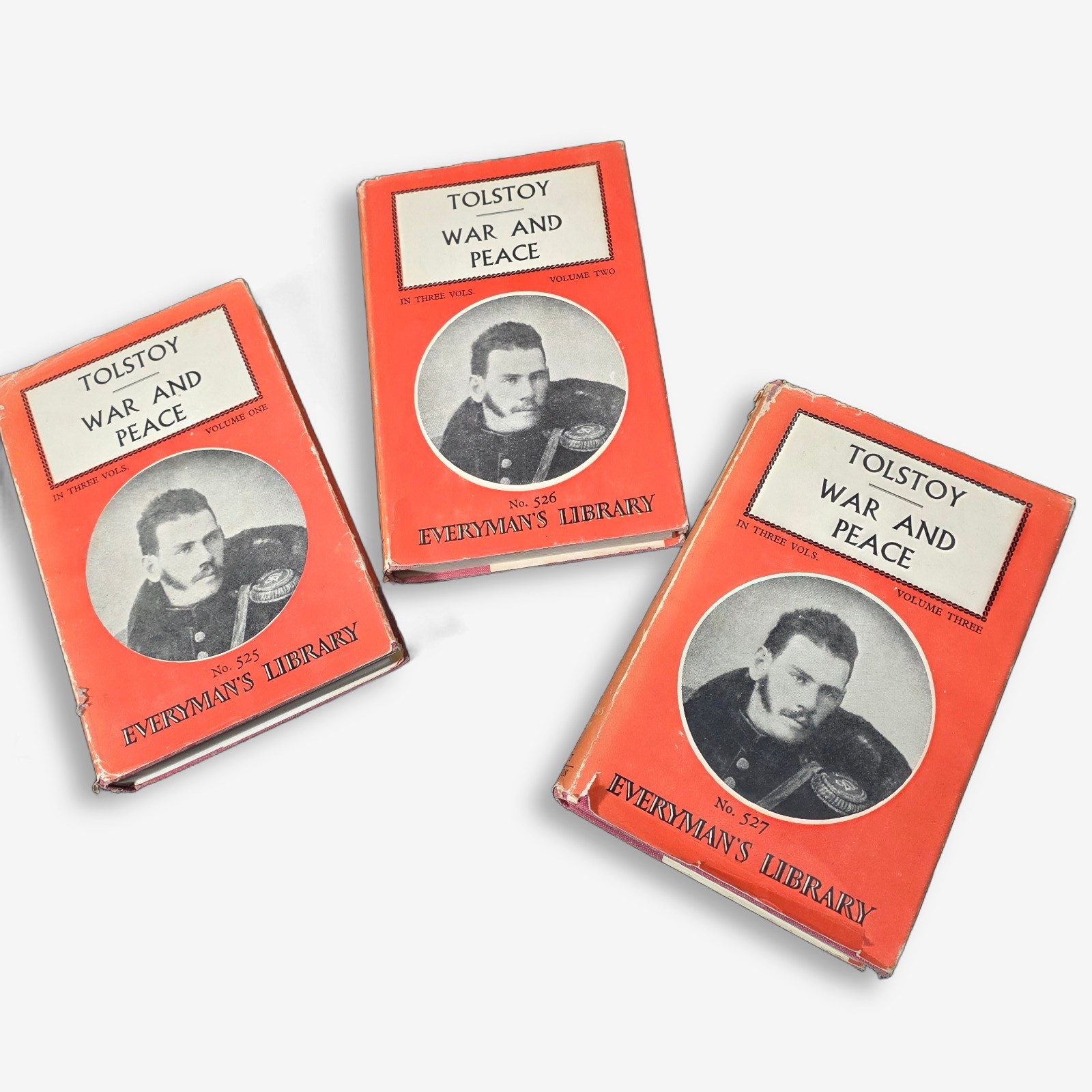 War and Peace, 3 Volumes, c.1967 by Leo Tolstoy — Lot 172, photograph 1