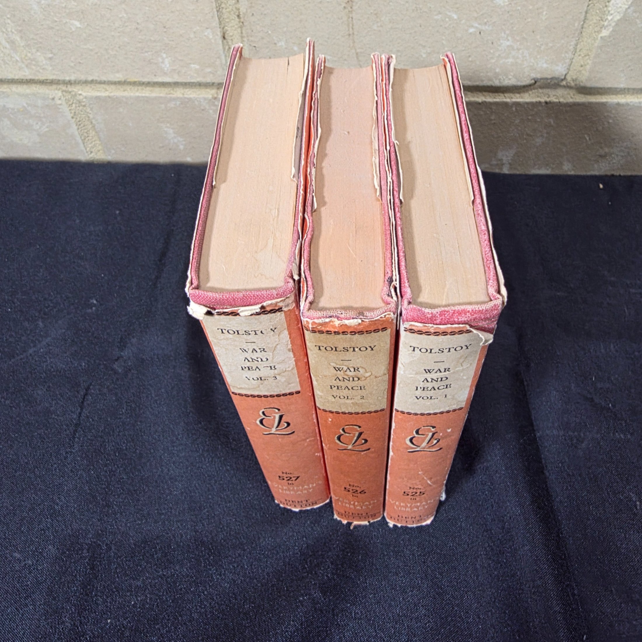 War and Peace, 3 Volumes, c.1967 by Leo Tolstoy — Lot 172, photograph 2