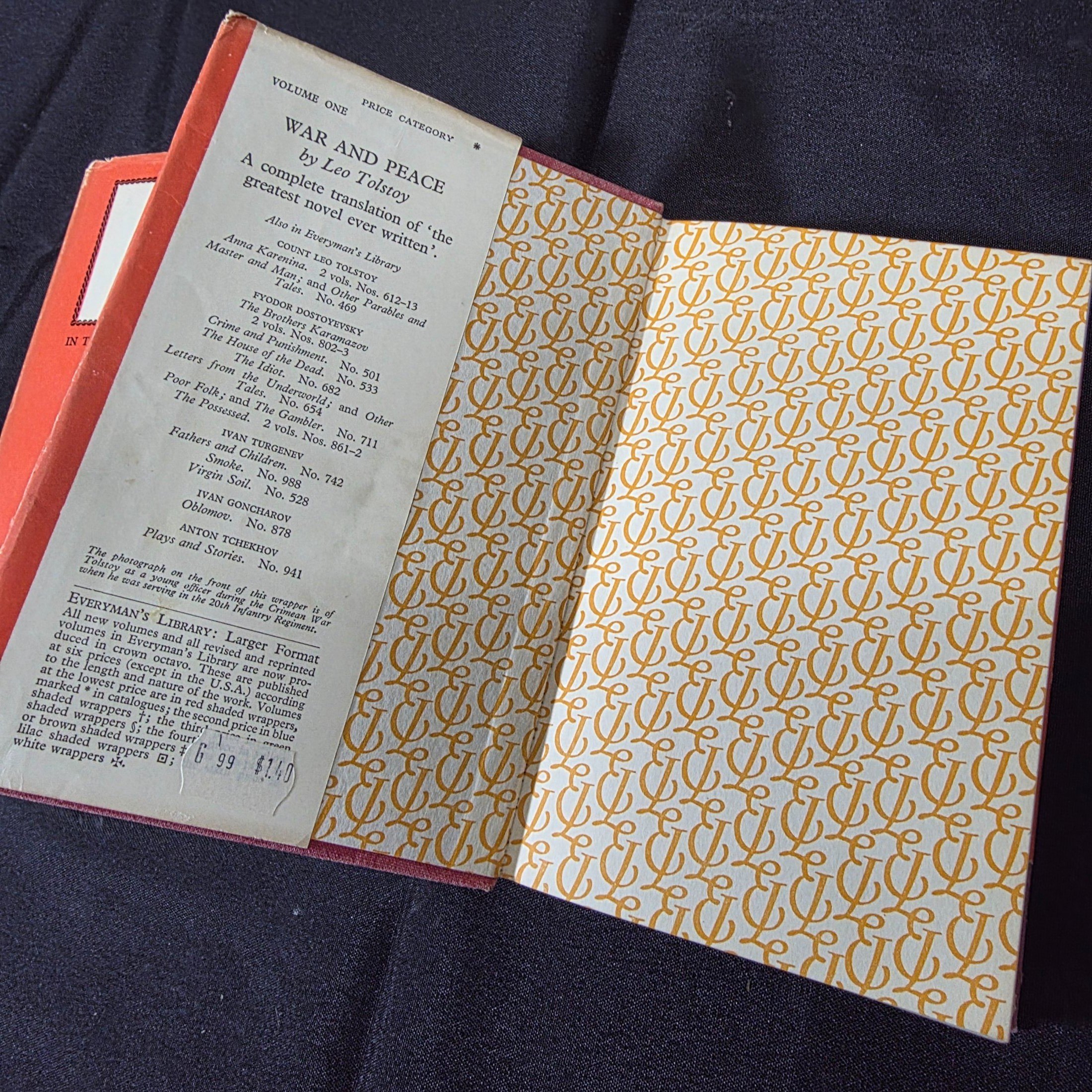War and Peace, 3 Volumes, c.1967 by Leo Tolstoy — Lot 172, photograph 6