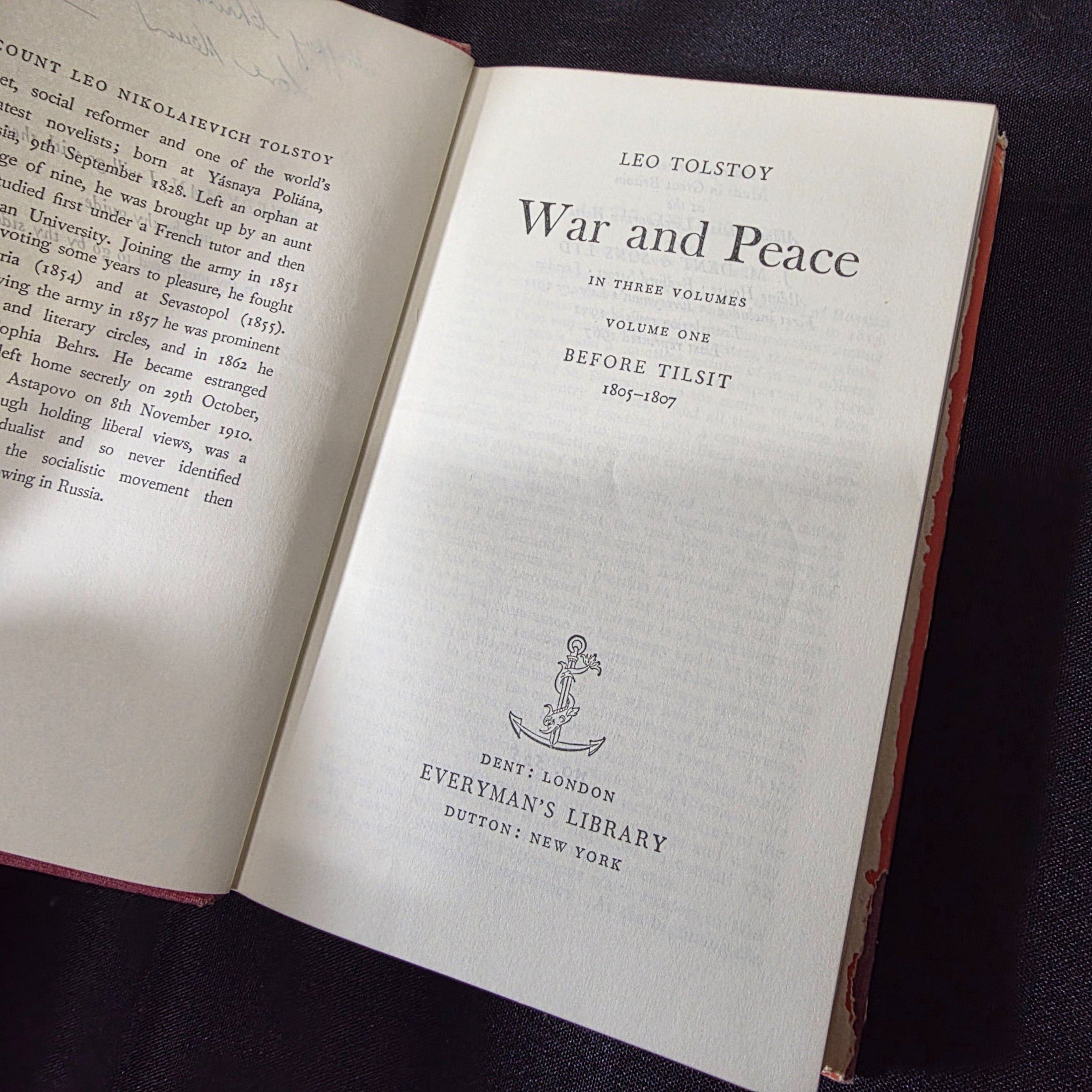 War and Peace, 3 Volumes, c.1967 by Leo Tolstoy — Lot 172, photograph 7