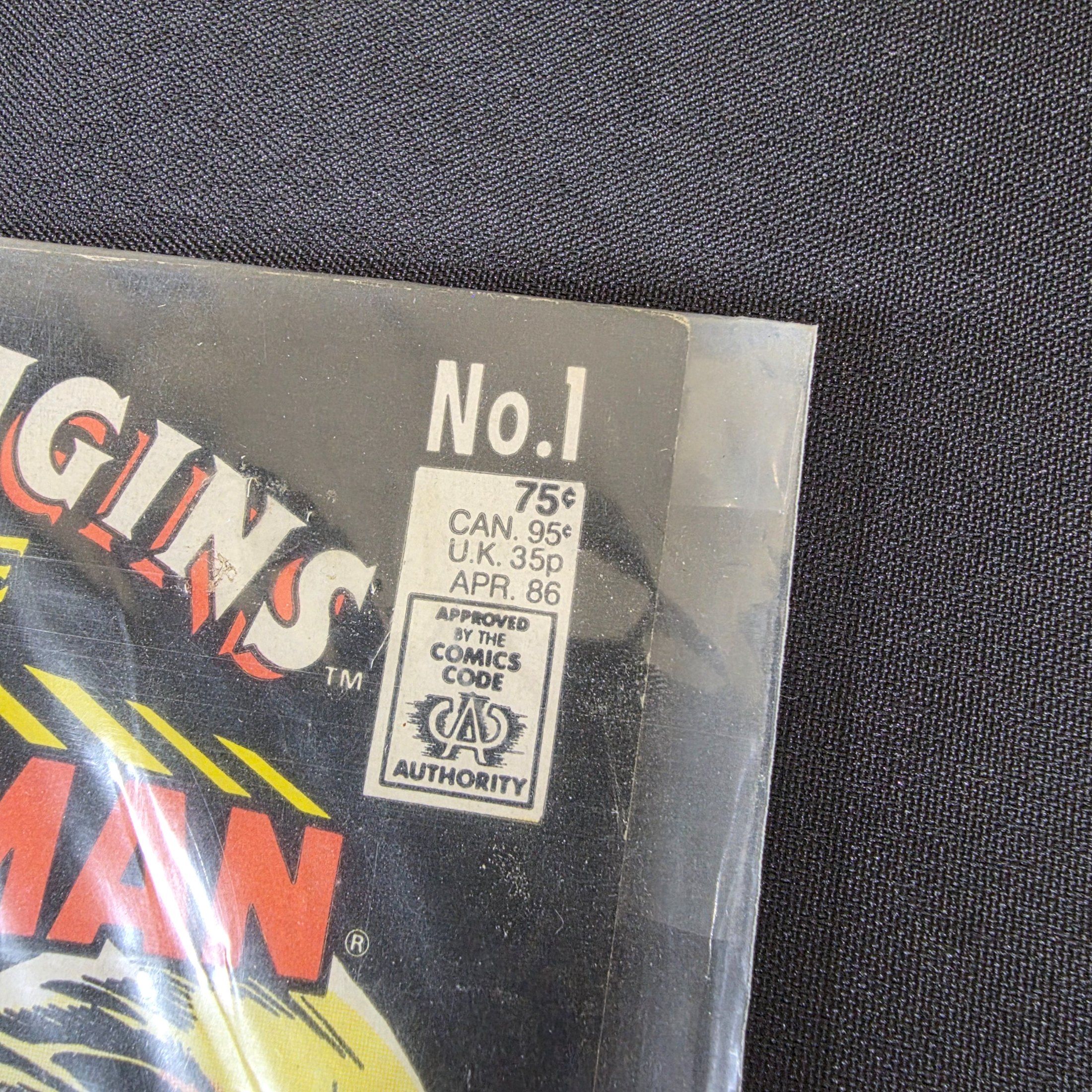 Superman No. 1 Vintage Comic — Lot 180, photograph 3