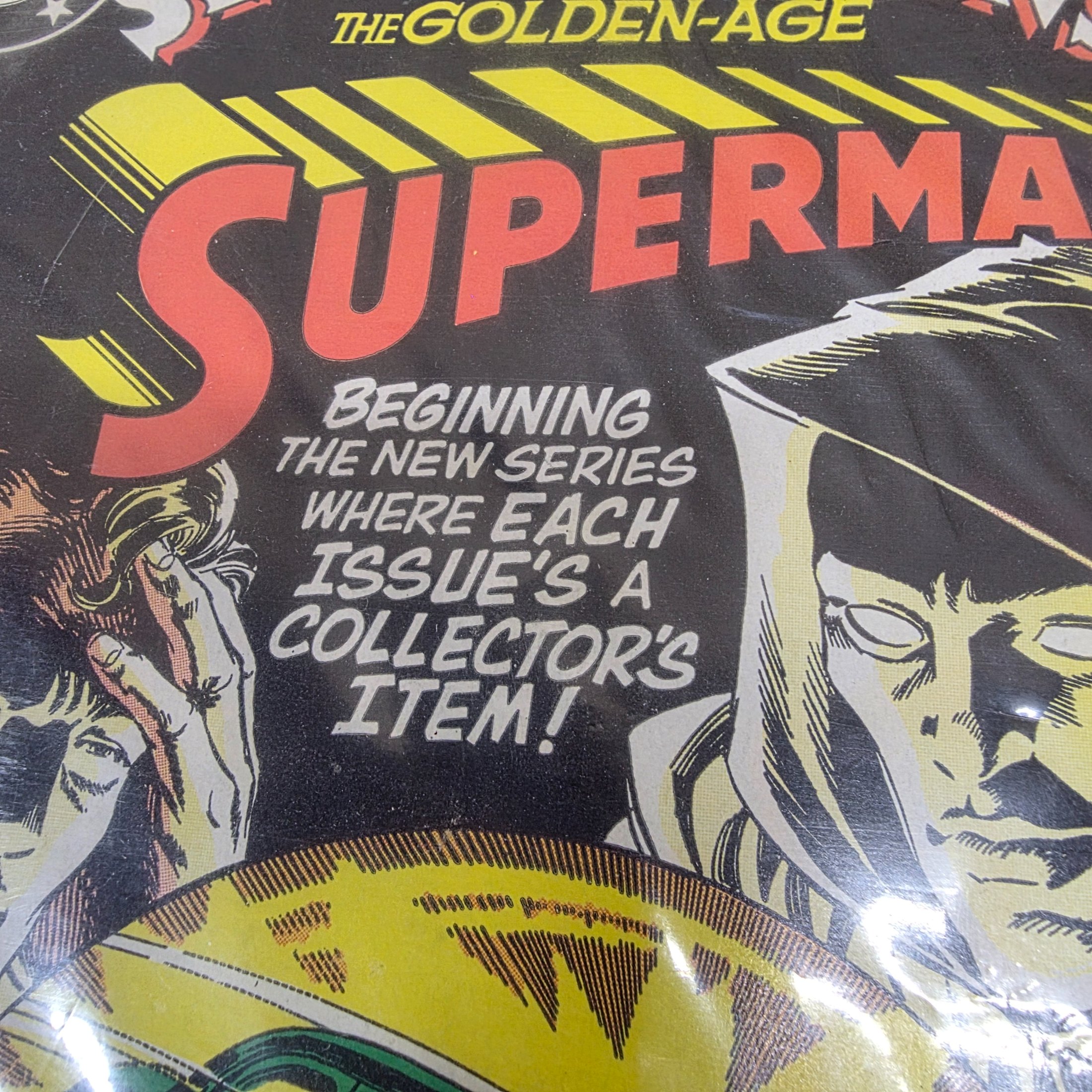 Superman No. 1 Vintage Comic — Lot 180, photograph 5