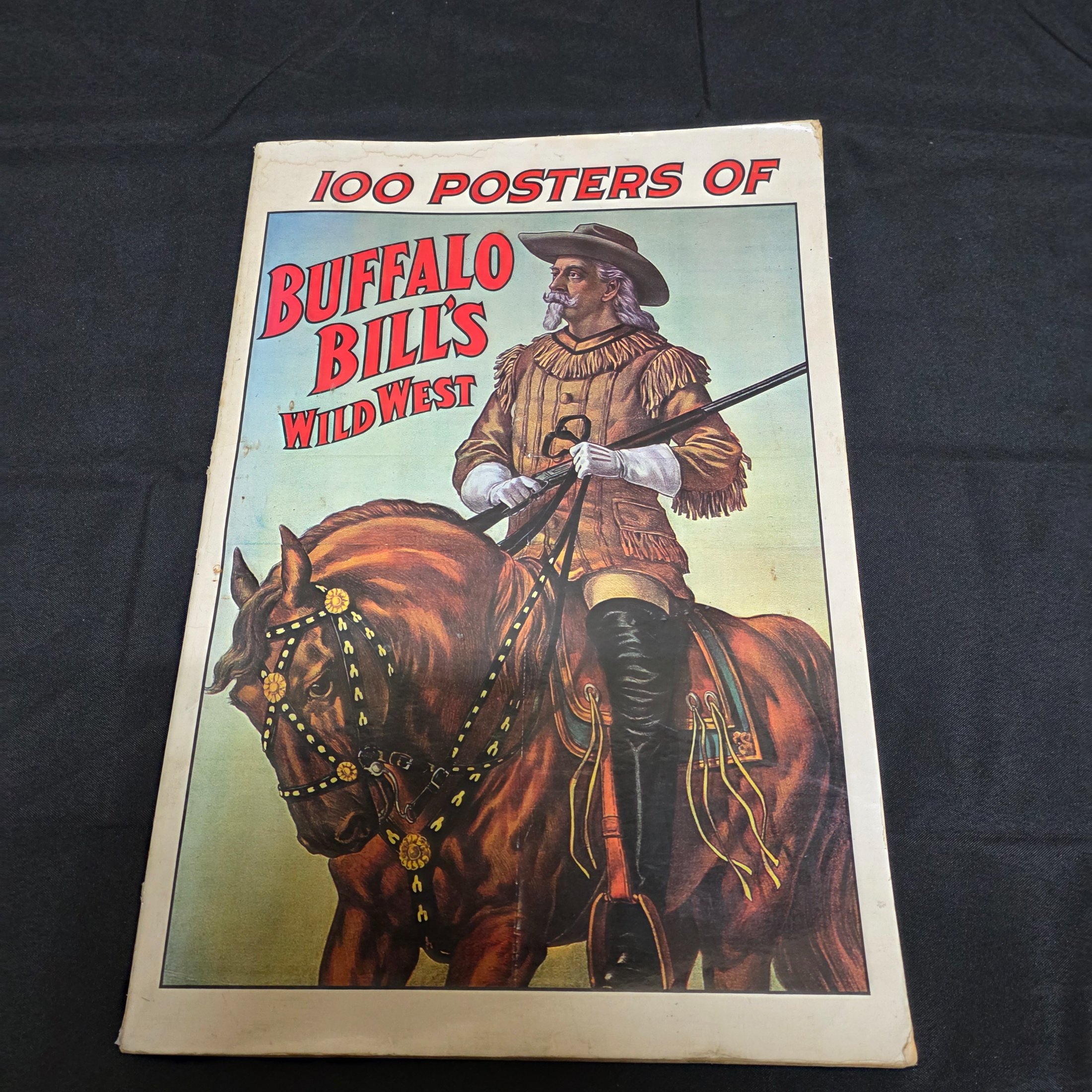 100 posters of Buffalo Bill's Wild West by Rennert, Jack (Paperback, 1976) Illus — Lot 025, photograph 1