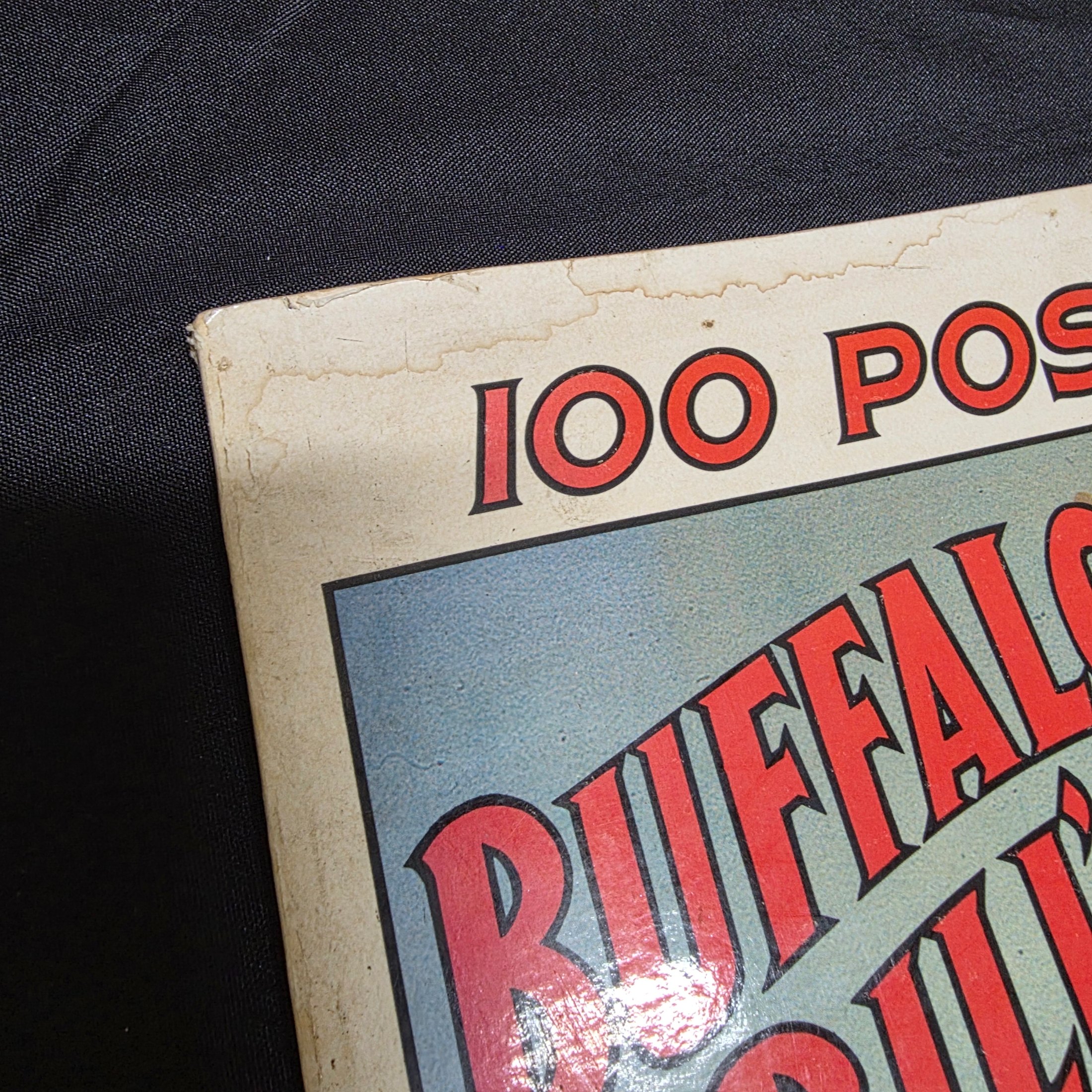 100 posters of Buffalo Bill's Wild West by Rennert, Jack (Paperback, 1976) Illus — Lot 025, photograph 2