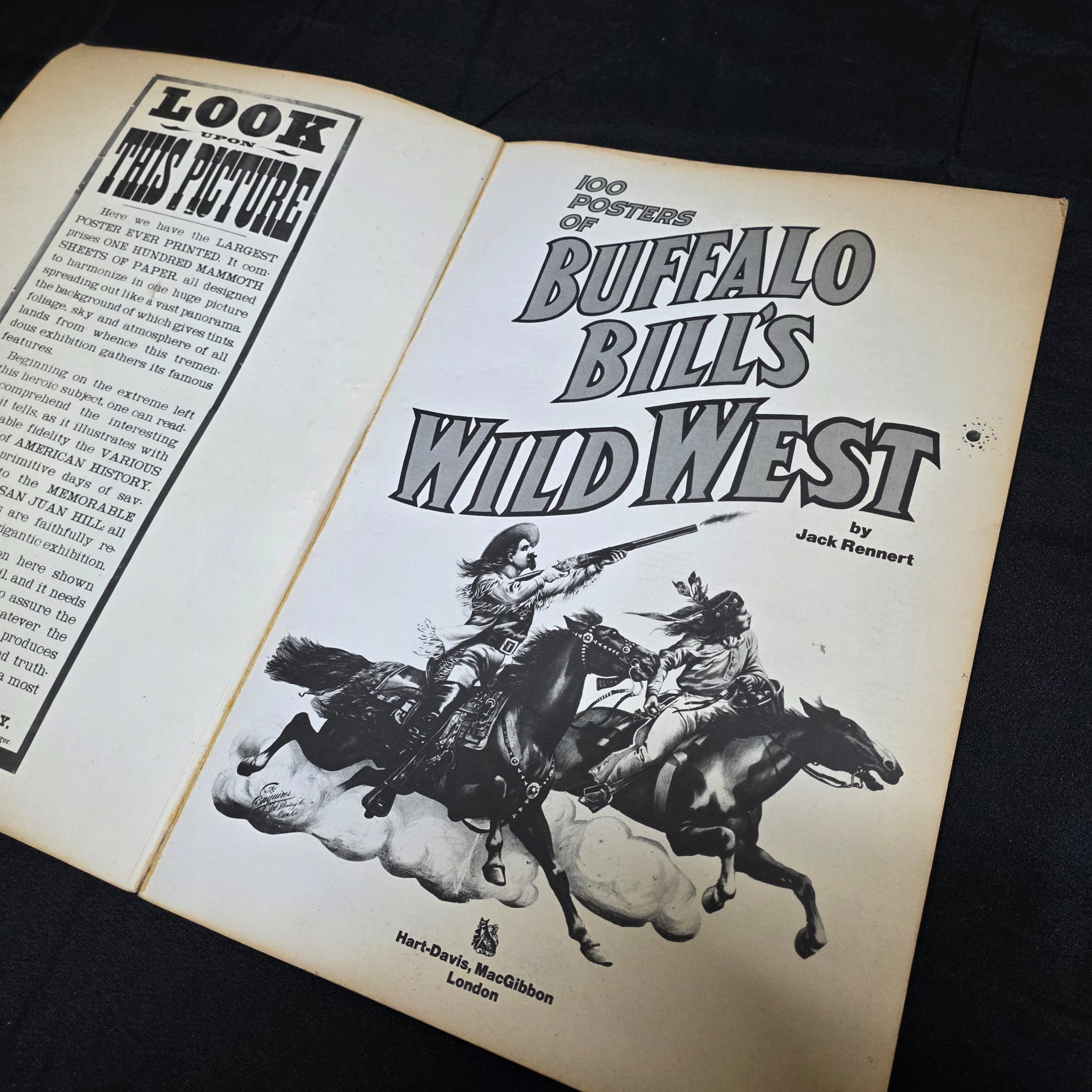 100 posters of Buffalo Bill's Wild West by Rennert, Jack (Paperback, 1976) Illus — Lot 025, photograph 3