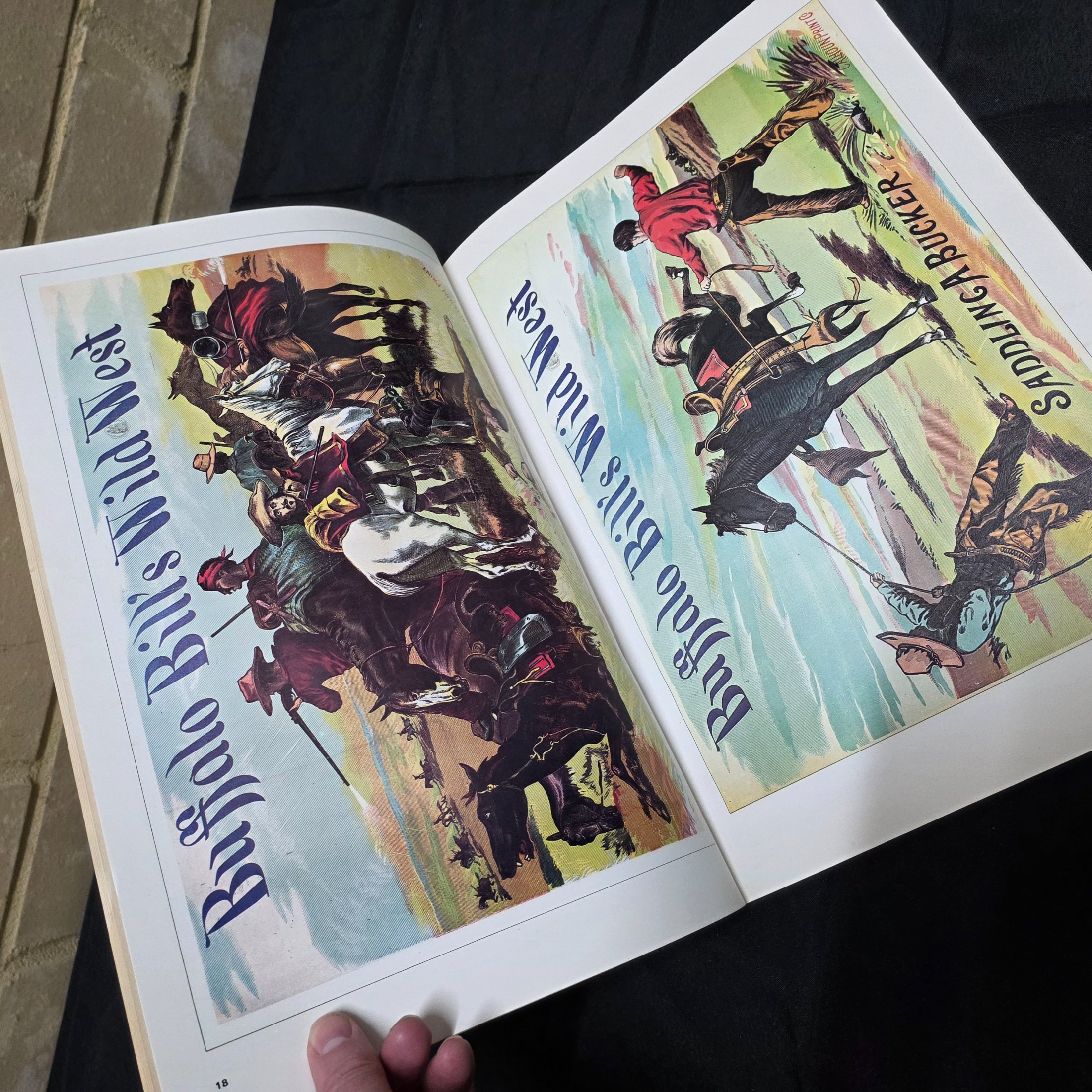 100 posters of Buffalo Bill's Wild West by Rennert, Jack (Paperback, 1976) Illus — Lot 025, photograph 6