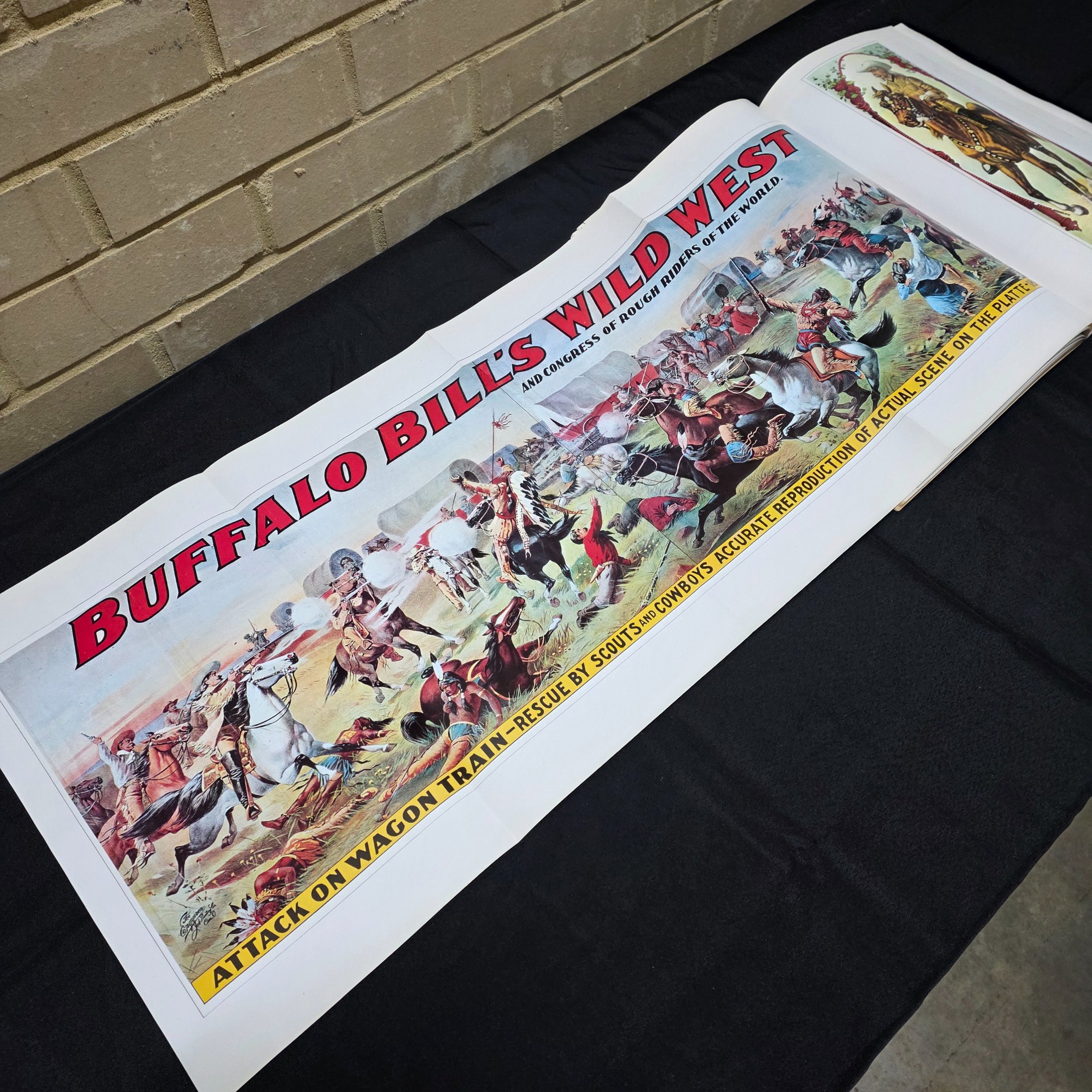 100 posters of Buffalo Bill's Wild West by Rennert, Jack (Paperback, 1976) Illus — Lot 025, photograph 8