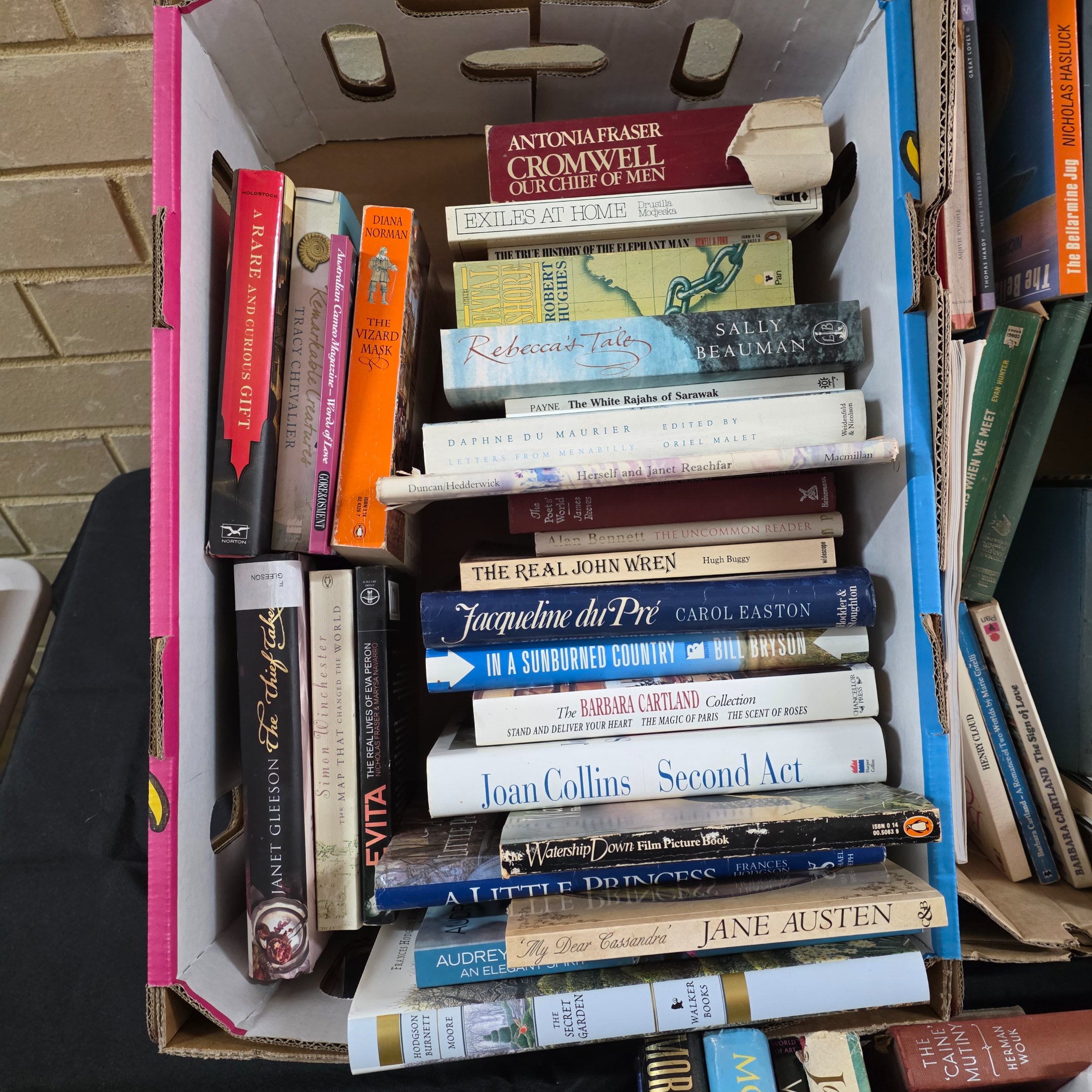 Large Lot of Assorted Fiction and Non-Fiction Books — Lot 036, photograph 2