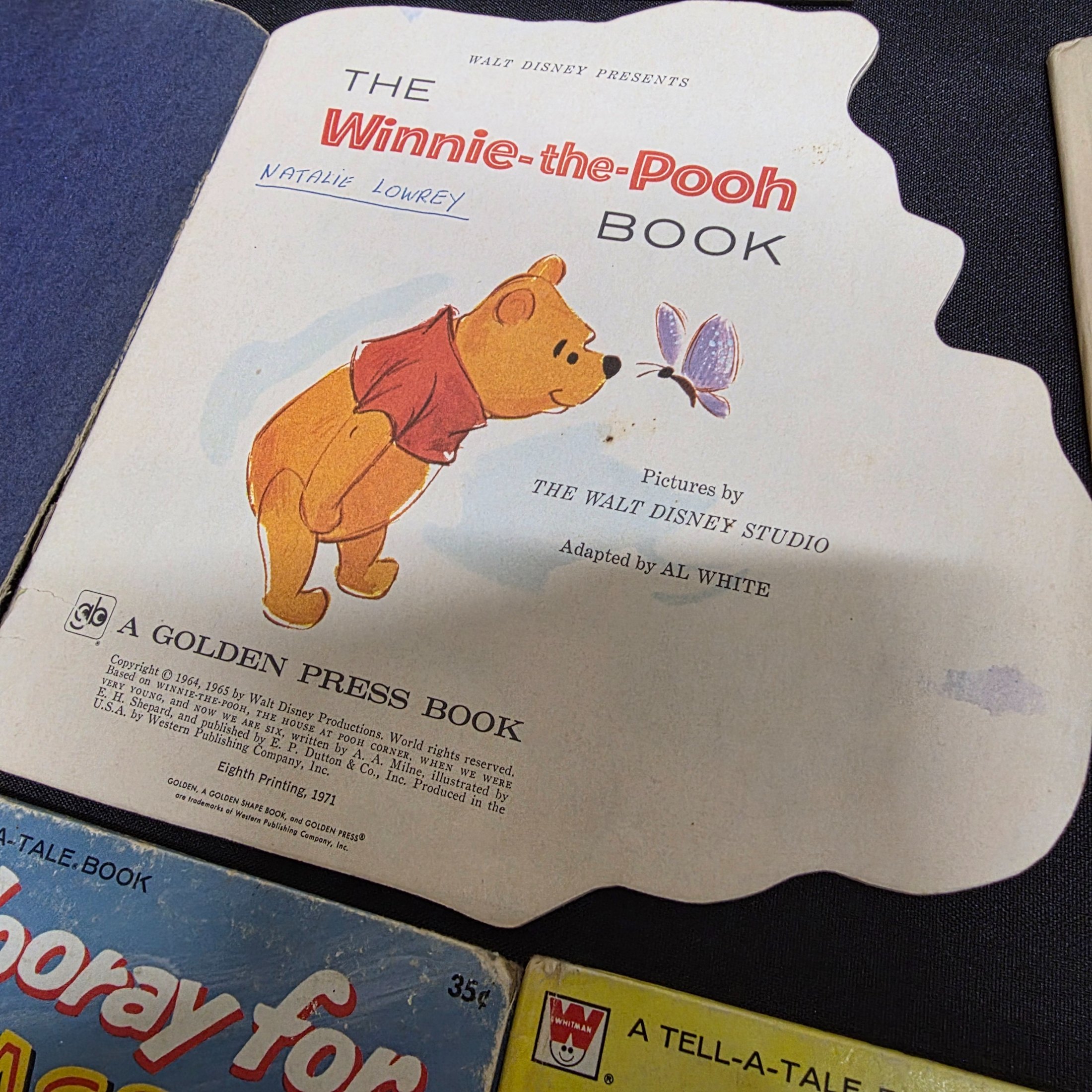 Lot of Vintage Children's Books featuring Winnie the Pooh and A.A. Milne — Lot 050, photograph 4