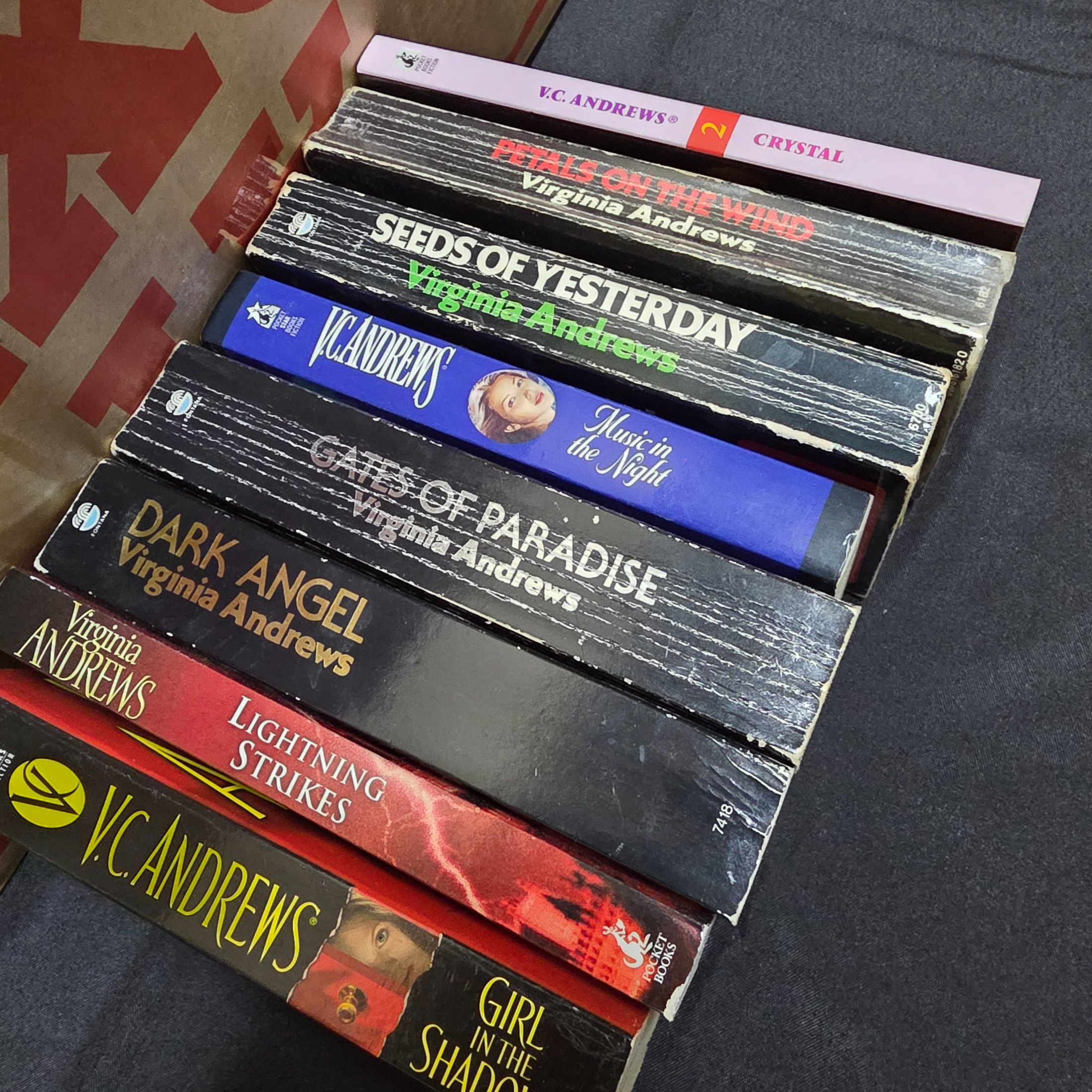 Lot of V.C. Andrews Hardcover & Paperback Books — Lot 053, photograph 2