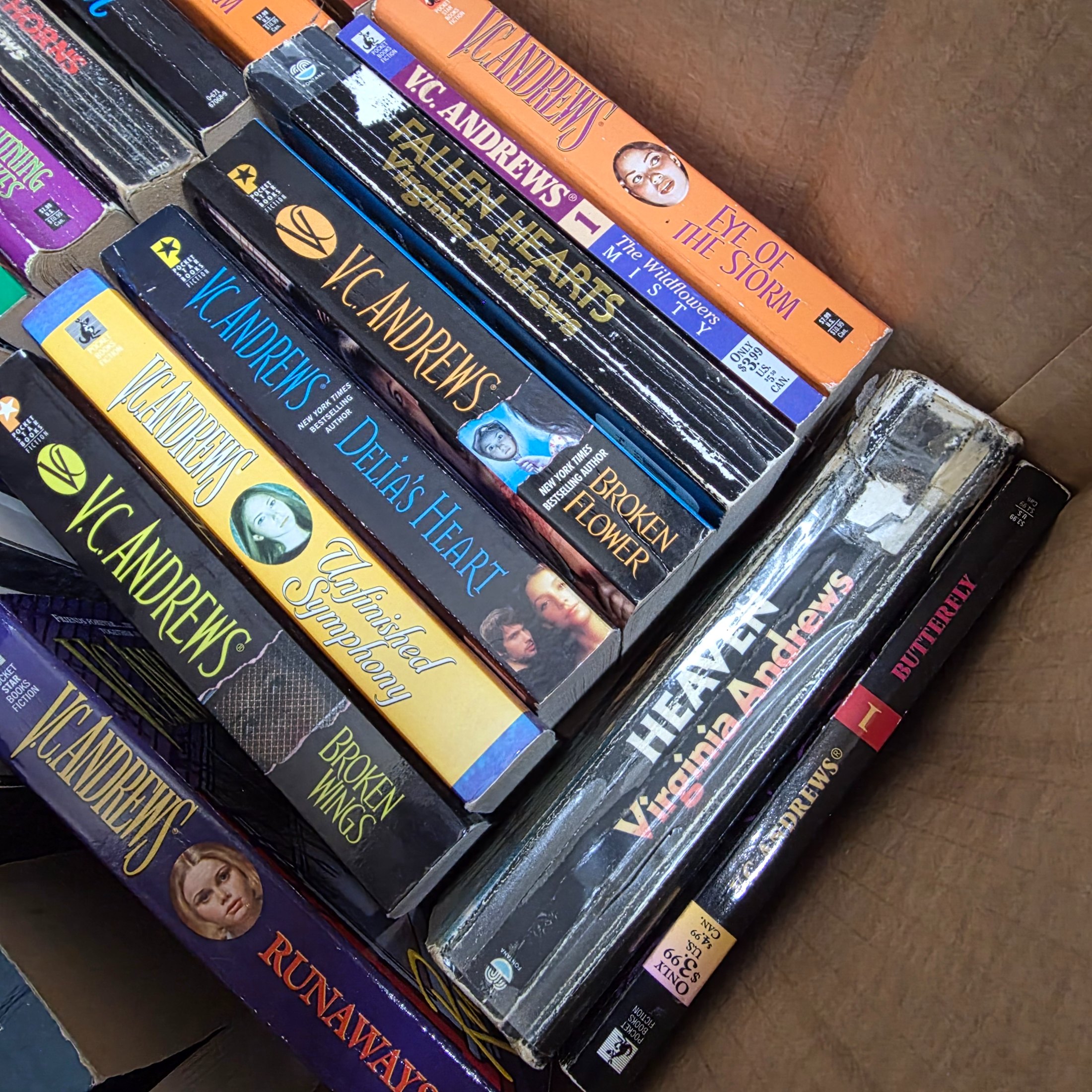 Lot of V.C. Andrews Hardcover & Paperback Books — Lot 053, photograph 5