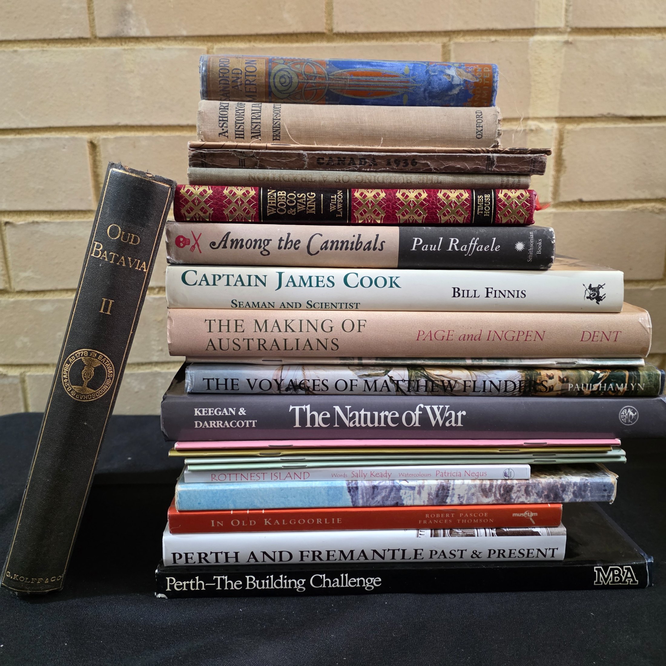 Lot of Perth/Fremantle, Voyages & Colonial History Books — Lot 119, photograph 1