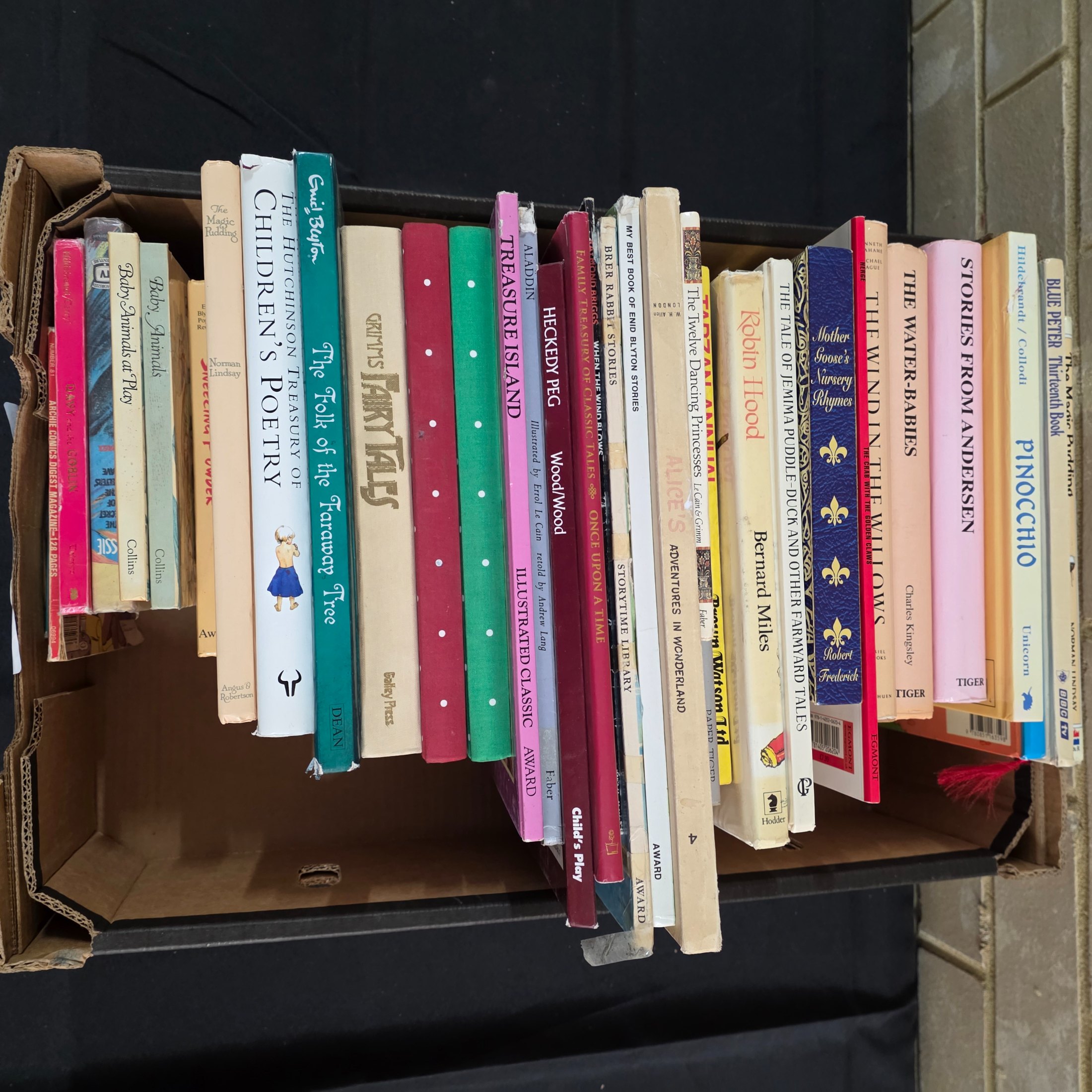 Box Lot Collection of Assorted Children's Classic Books: C.S. Lewis, Beatrix Potter... — Lot 122, photograph 1
