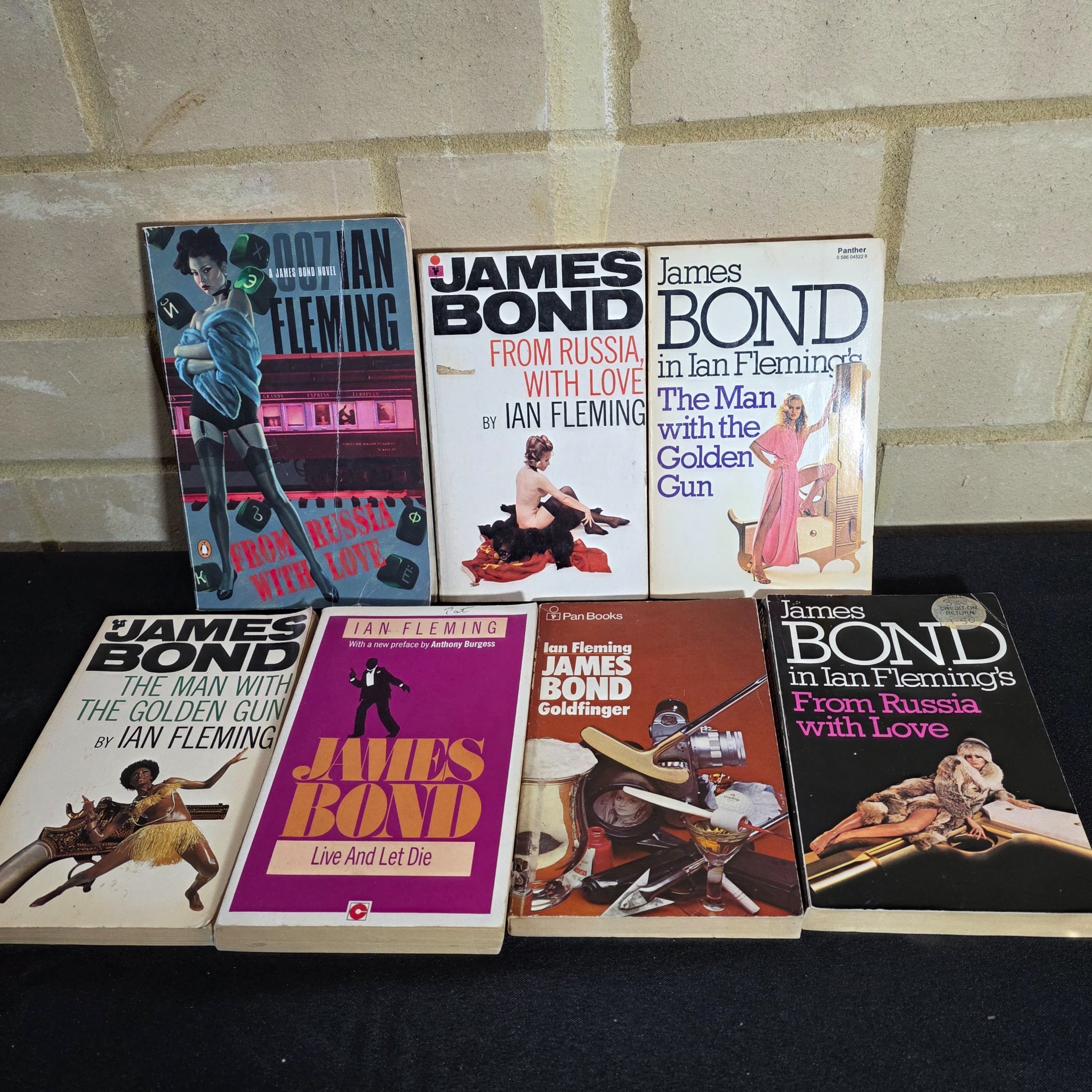 Collection of Vintage Ian Fleming James Bond Paperbacks — Lot 131, photograph 1