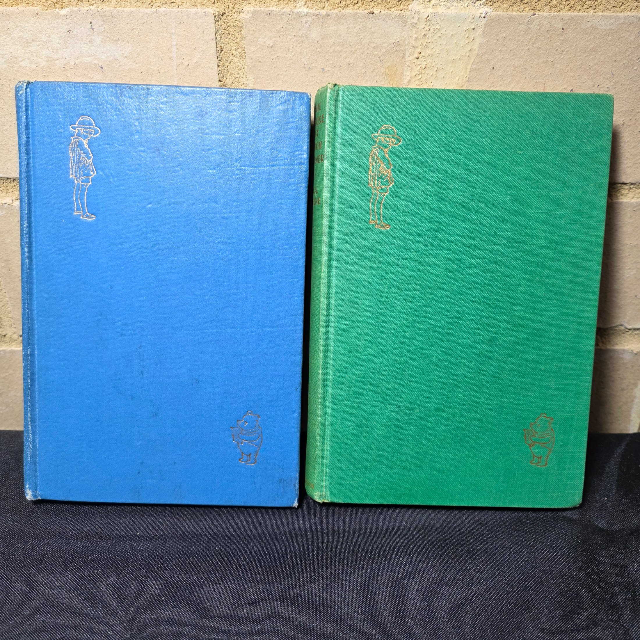 Whinnie the Pooh Books by A. A. Milne: 'When We Were Very Young' & 'The House at Pooh Corner' — Lot 133, photograph 1