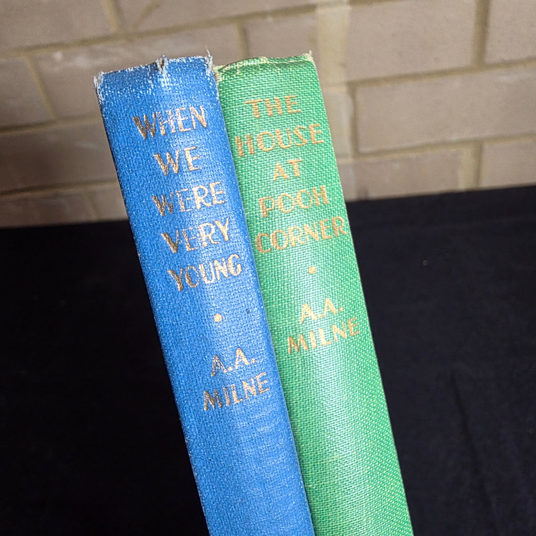 Whinnie the Pooh Books by A. A. Milne: 'When We Were Very Young' & 'The House at Pooh Corner' — Lot 133, photograph 2