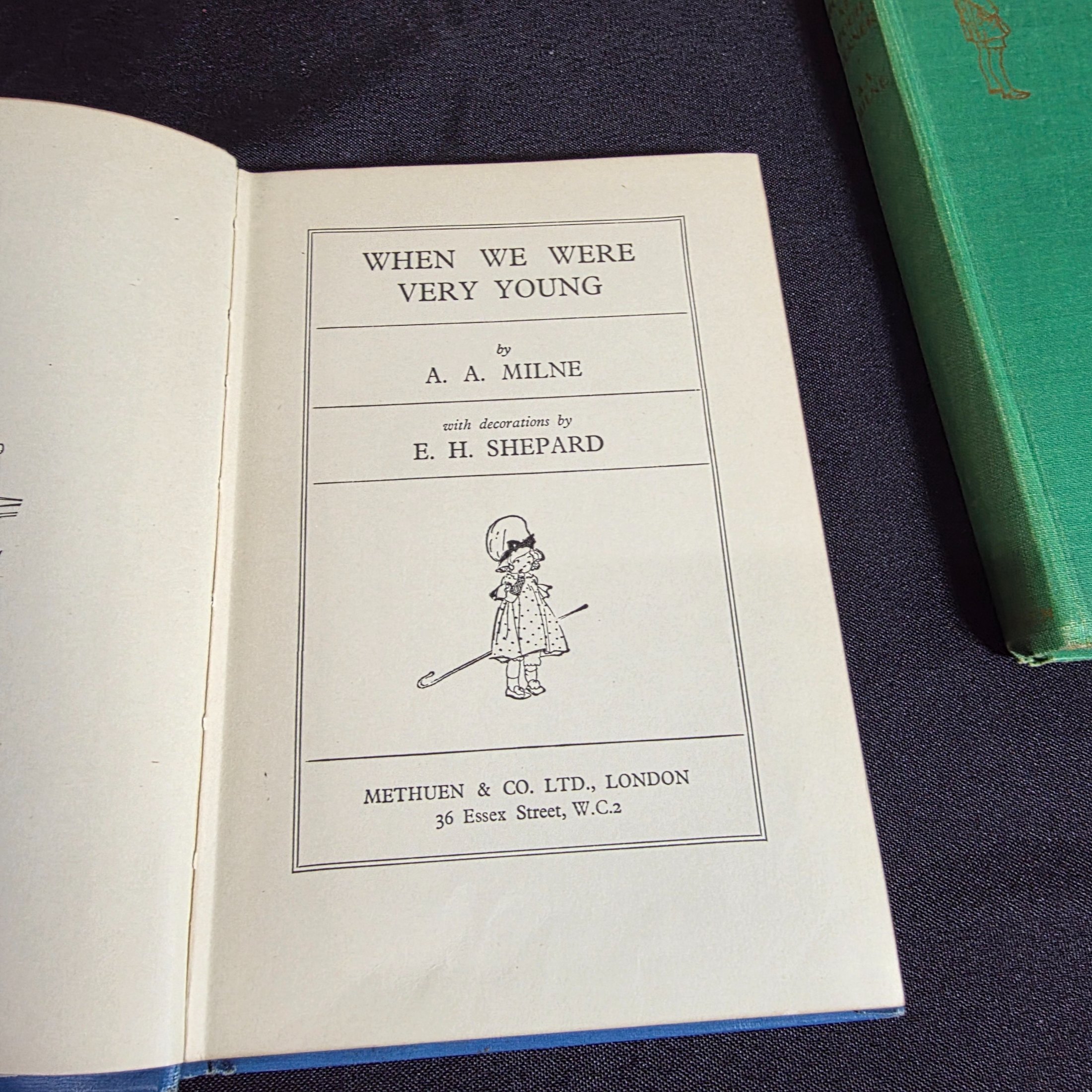 Whinnie the Pooh Books by A. A. Milne: 'When We Were Very Young' & 'The House at Pooh Corner' — Lot 133, photograph 3