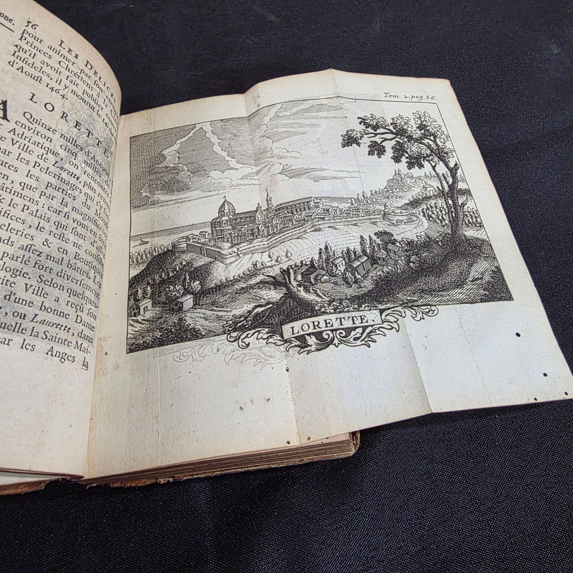 Early 18th Century Rare Book: LES DÉLICES DE L'ITALIE. Tome Second. [The Delights of Italy. Volume Two.] — Lot 134, photograph 8