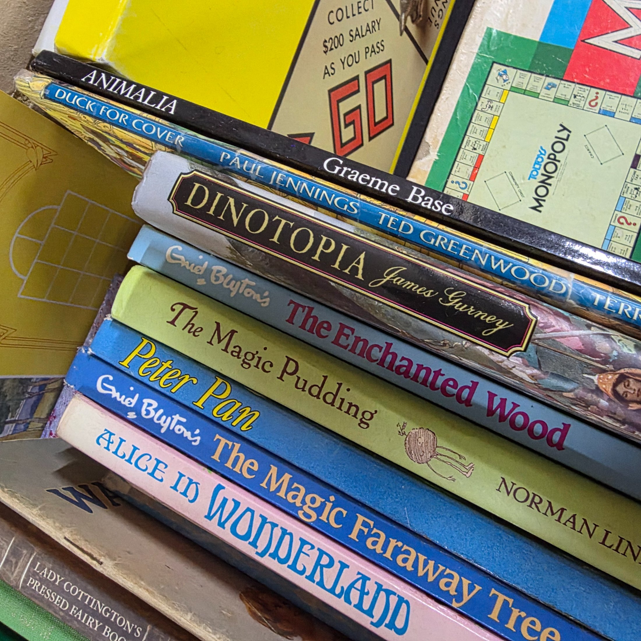 Lot #025 Vintage Board Games & Children's books — Lot 075, photograph 2