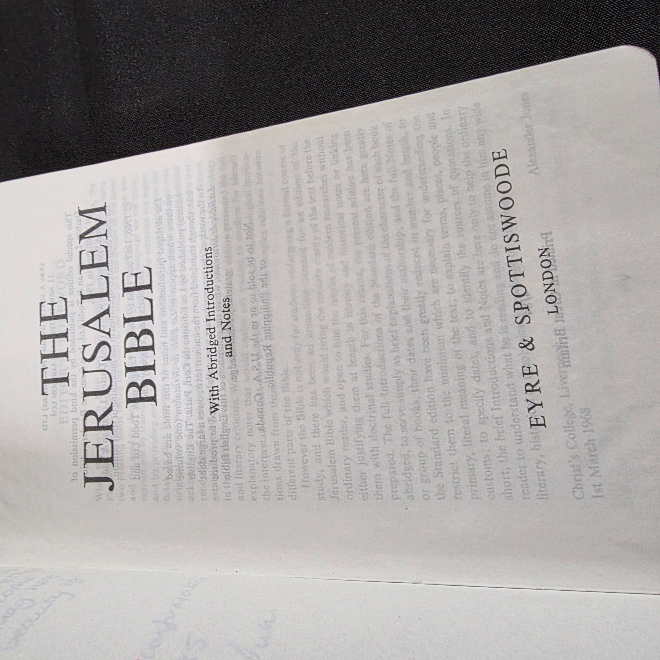 Lot of Four Vintage Religious Texts: Holy Bibles and Hymnal Companion — Lot 139, photograph 6