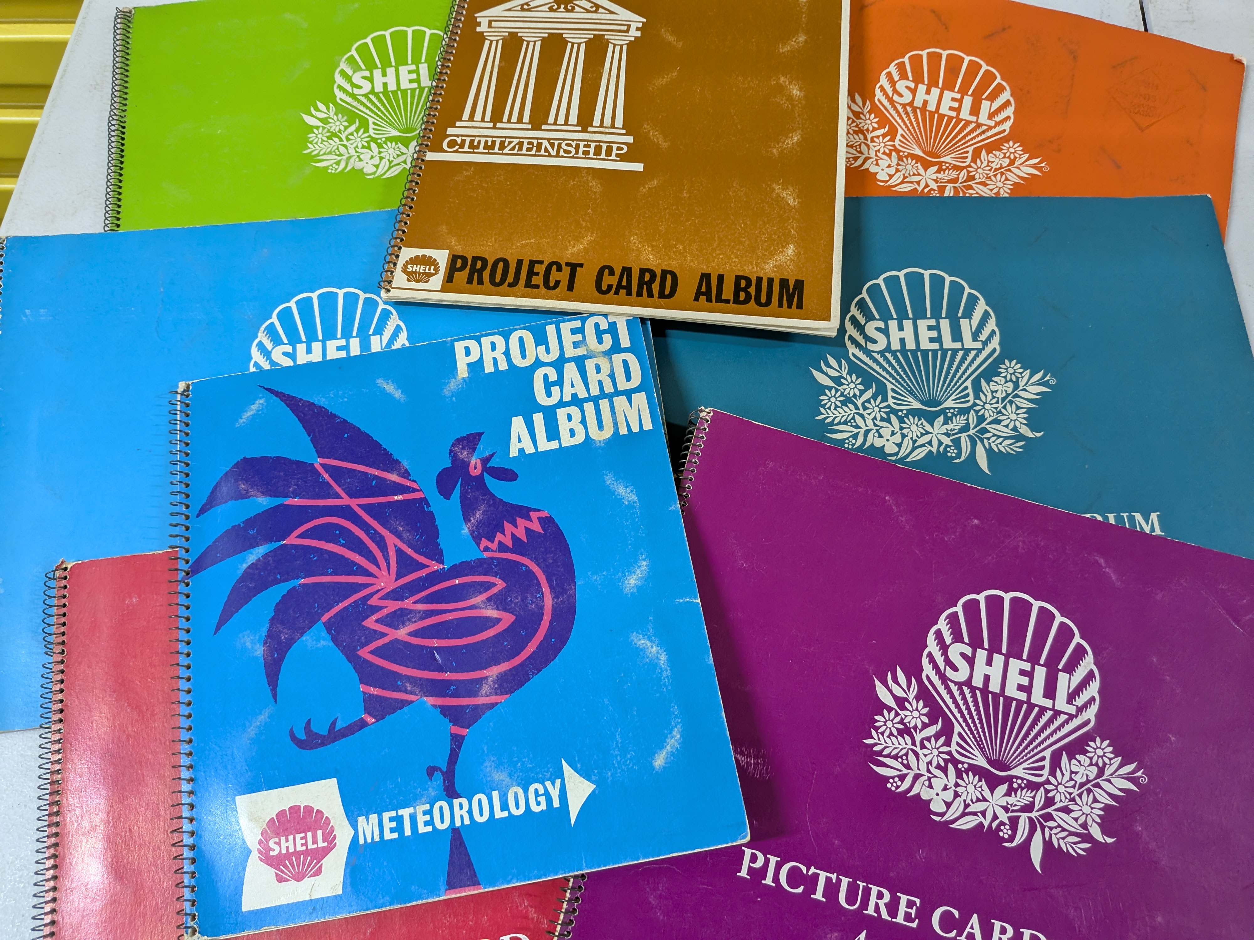 Collection of Vintage Shell Project Card Albums — Lot 011, photograph 1