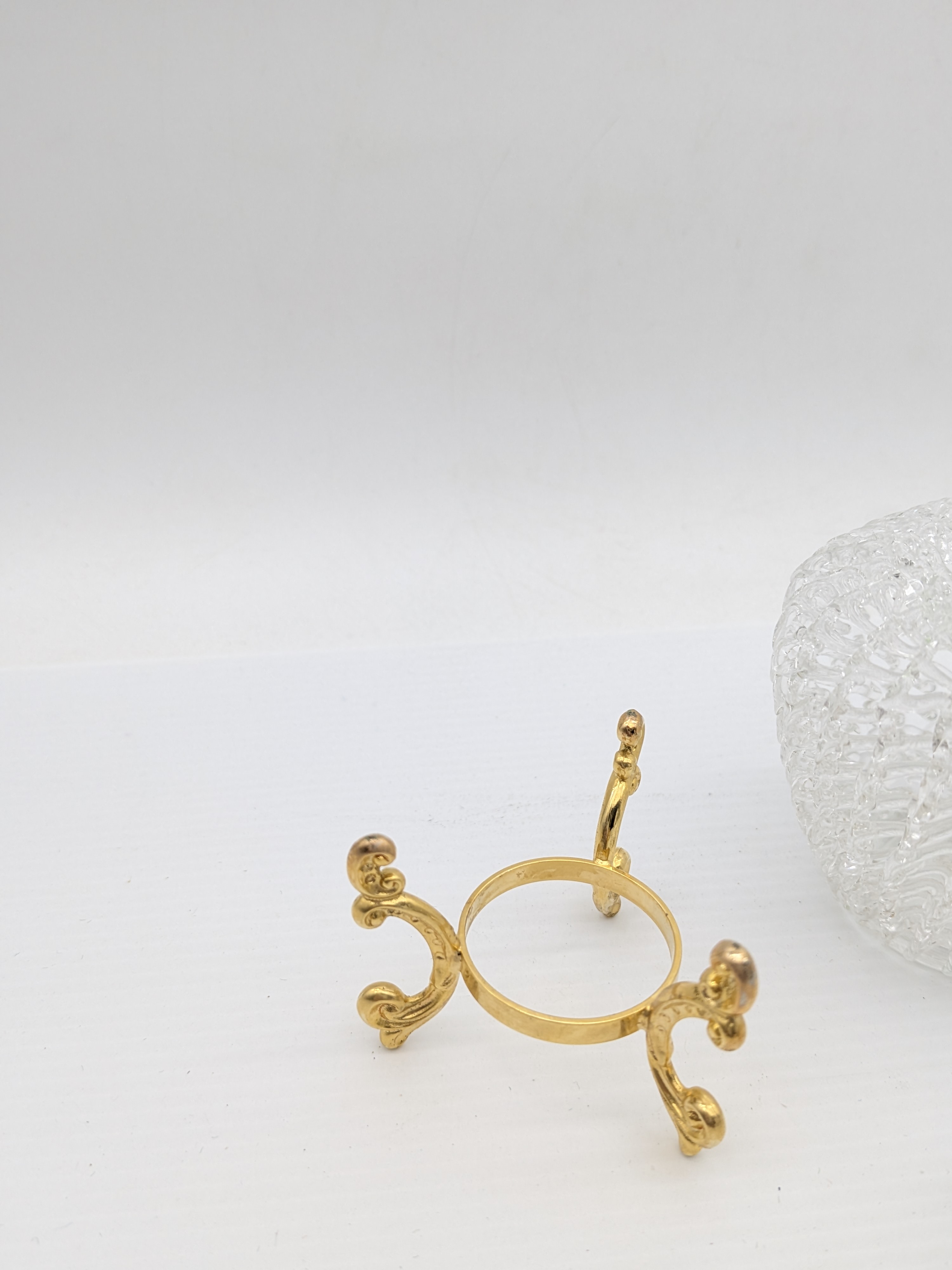 Swarovski Crystal Hedgehog, with Decorative Apple on a stand — Lot 087, photograph 4