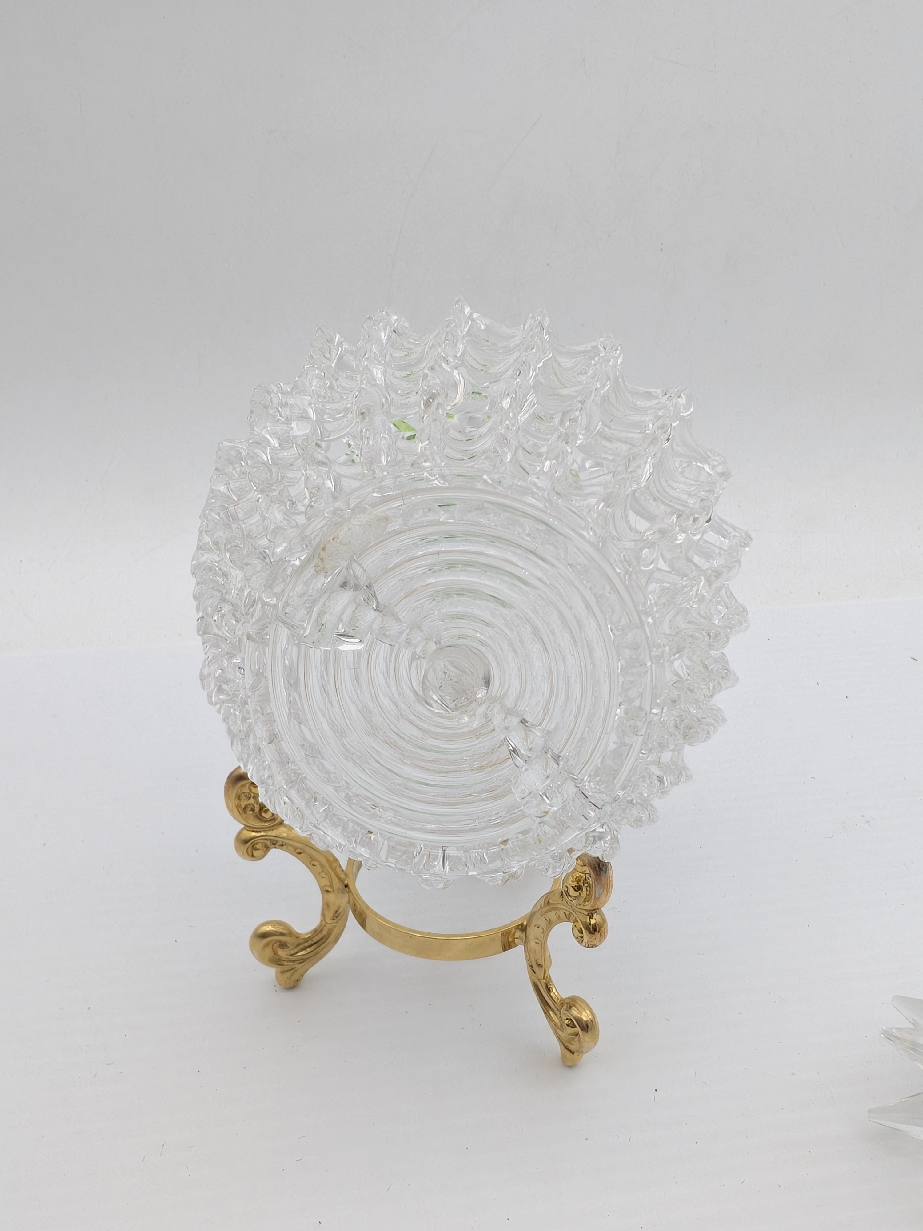 Swarovski Crystal Hedgehog, with Decorative Apple on a stand — Lot 087, photograph 5