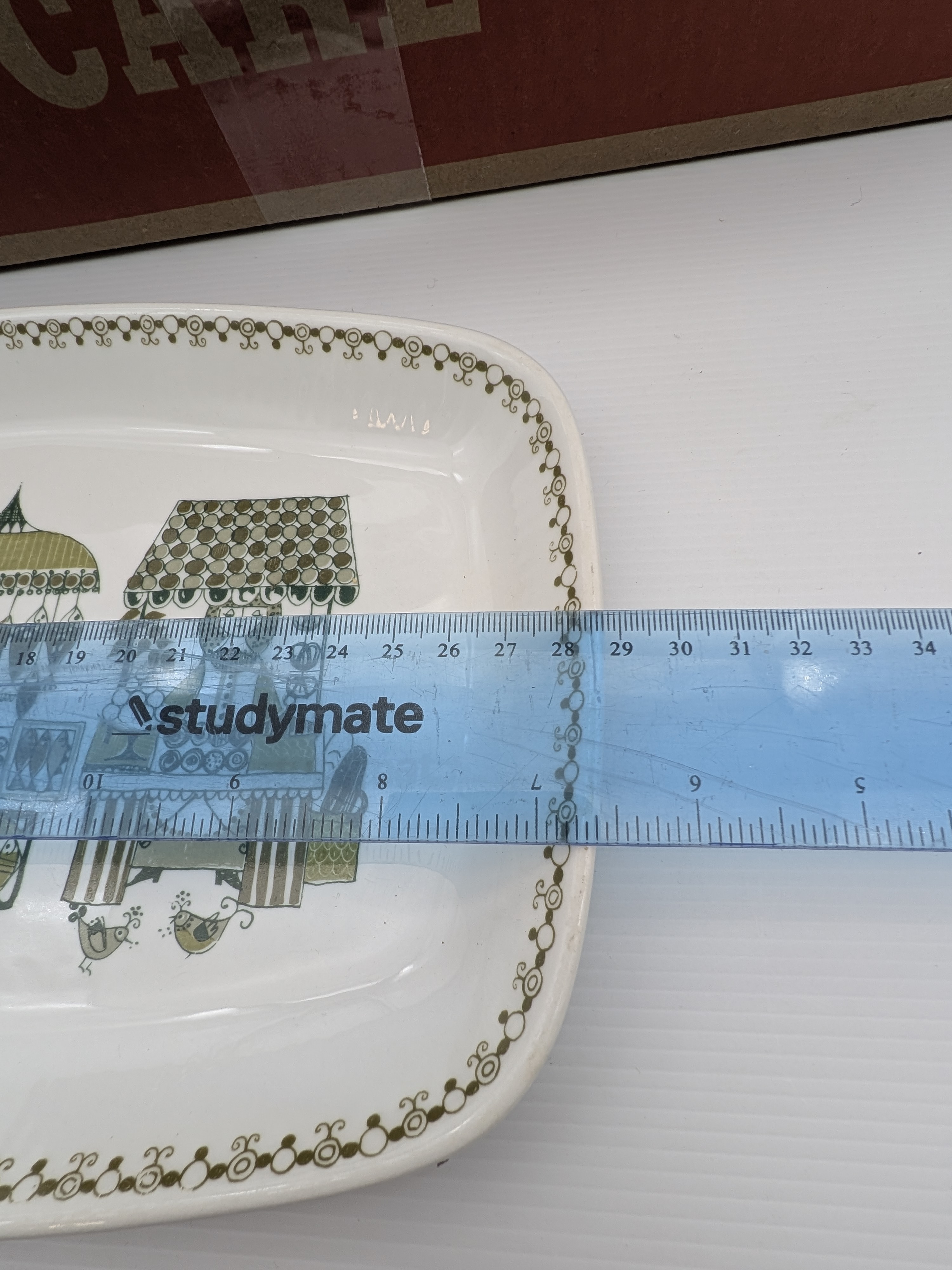 Figgjo Flint Turi Design 'Market' Ceramic Serving Platters, Set of 6 — Lot 050, photograph 3